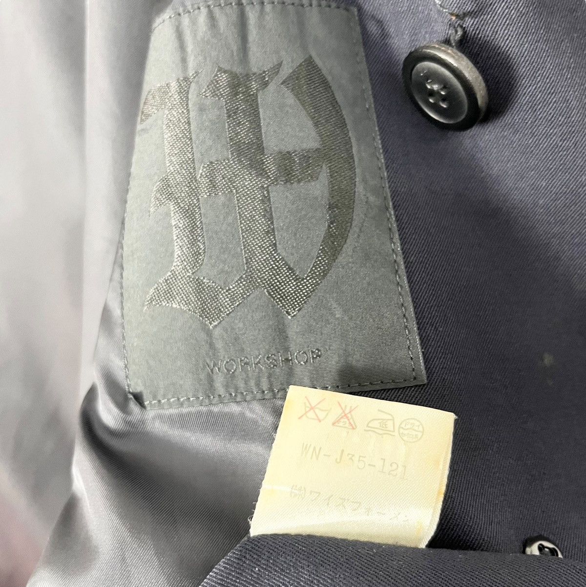 Y's for Men × Yohji Yamamoto Yohji Yamamoto Workshop Men’s Hoodie Jacket Size US L / EU 52-54 / 3 - 10 Thumbnail