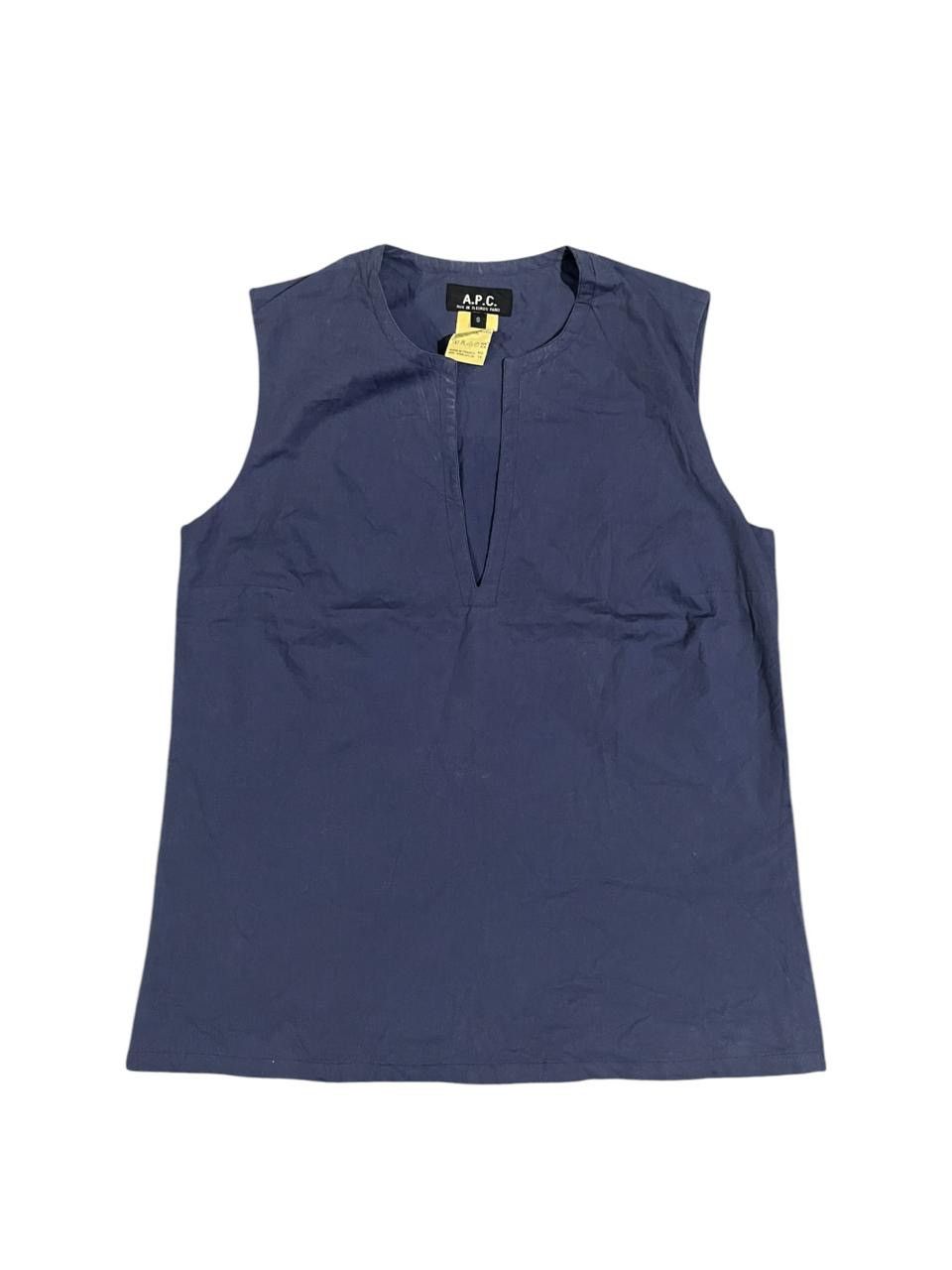 A.P.C. A.P.C Sleeveless Blouses Size S / US 4 / IT 40 - 1 Thumbnail