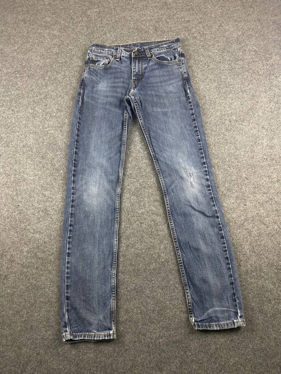 Levi's levis 511 slim lightwash distressed denim Size US 29 - 8 Thumbnail