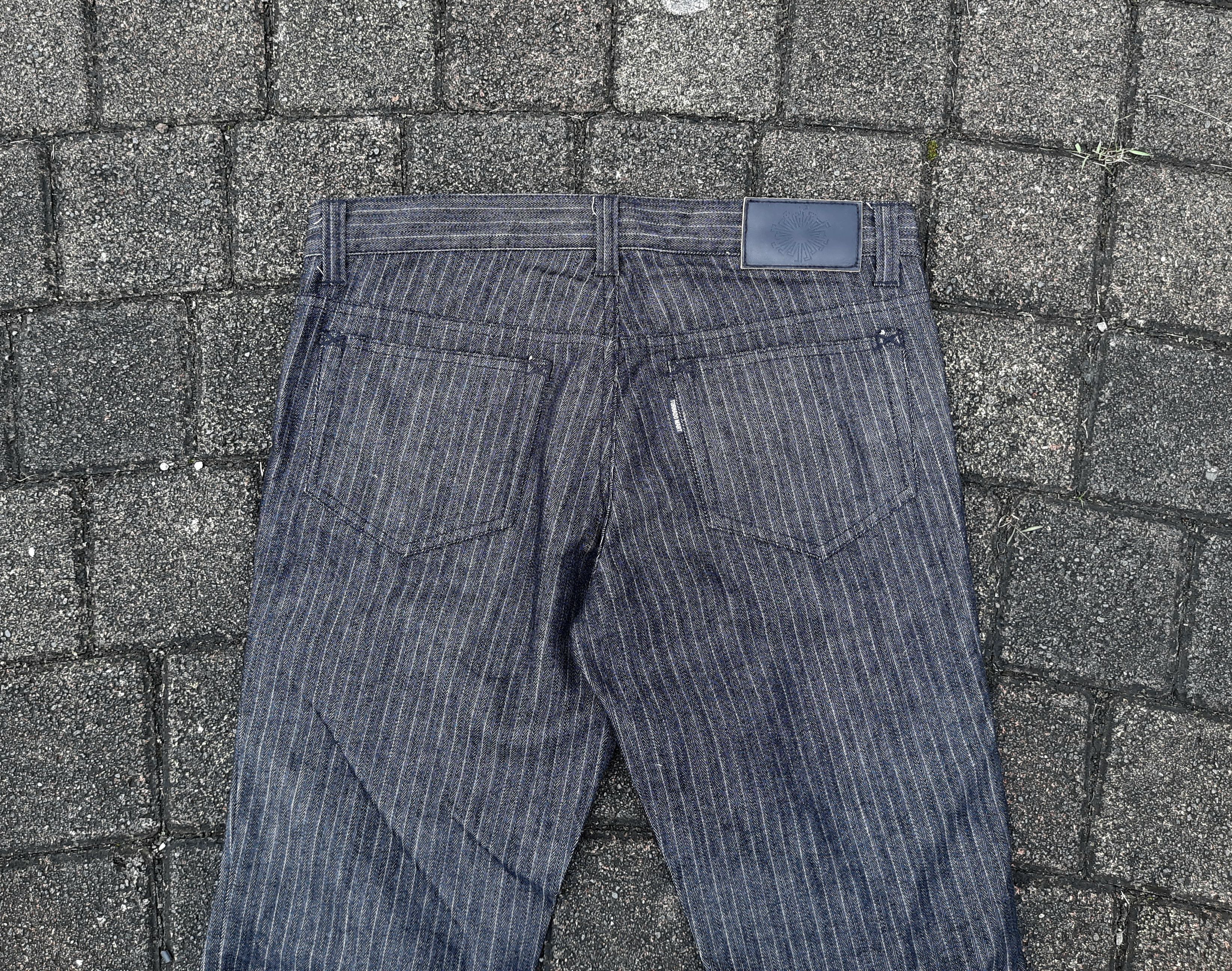 Tornado Mart TORNDO MART Stripe Flare Jeans Size US 33 - 4 Thumbnail