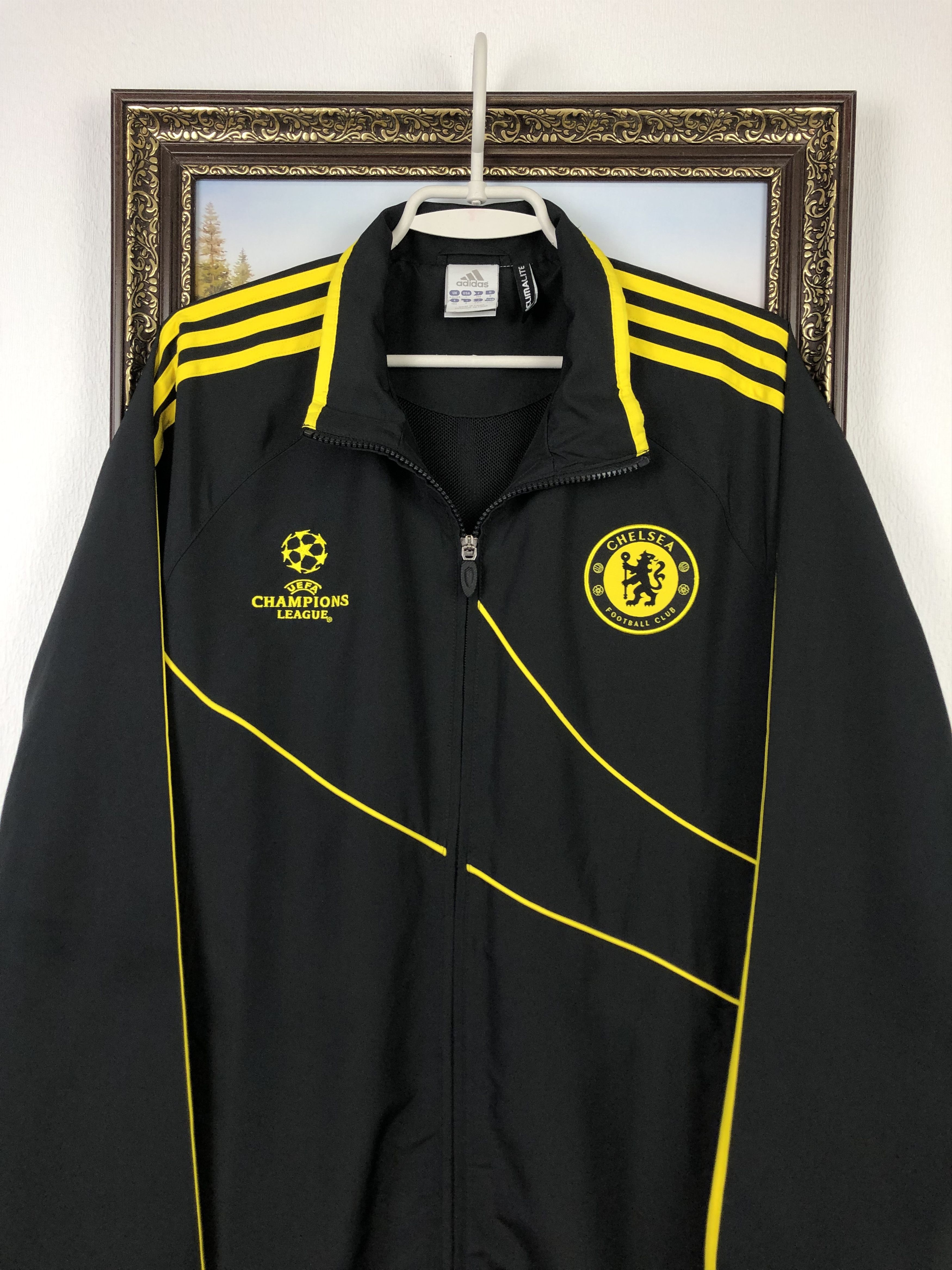 Adidas Vintage Adidas Chelsea Football Jacket Soccer Track Top Mens Size US L / EU 52-54 / 3 - 2 Thumbnail