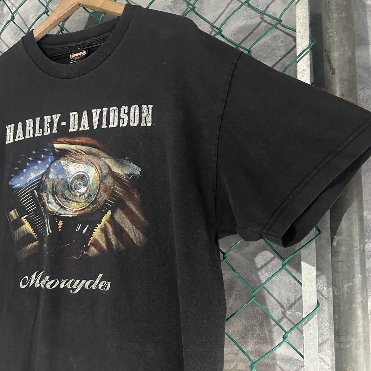 Harley Davidson Vintage Harley Davidson T Shirt Mens XL Black Arizona Size US XL / EU 56 / 4 - 5 Thumbnail