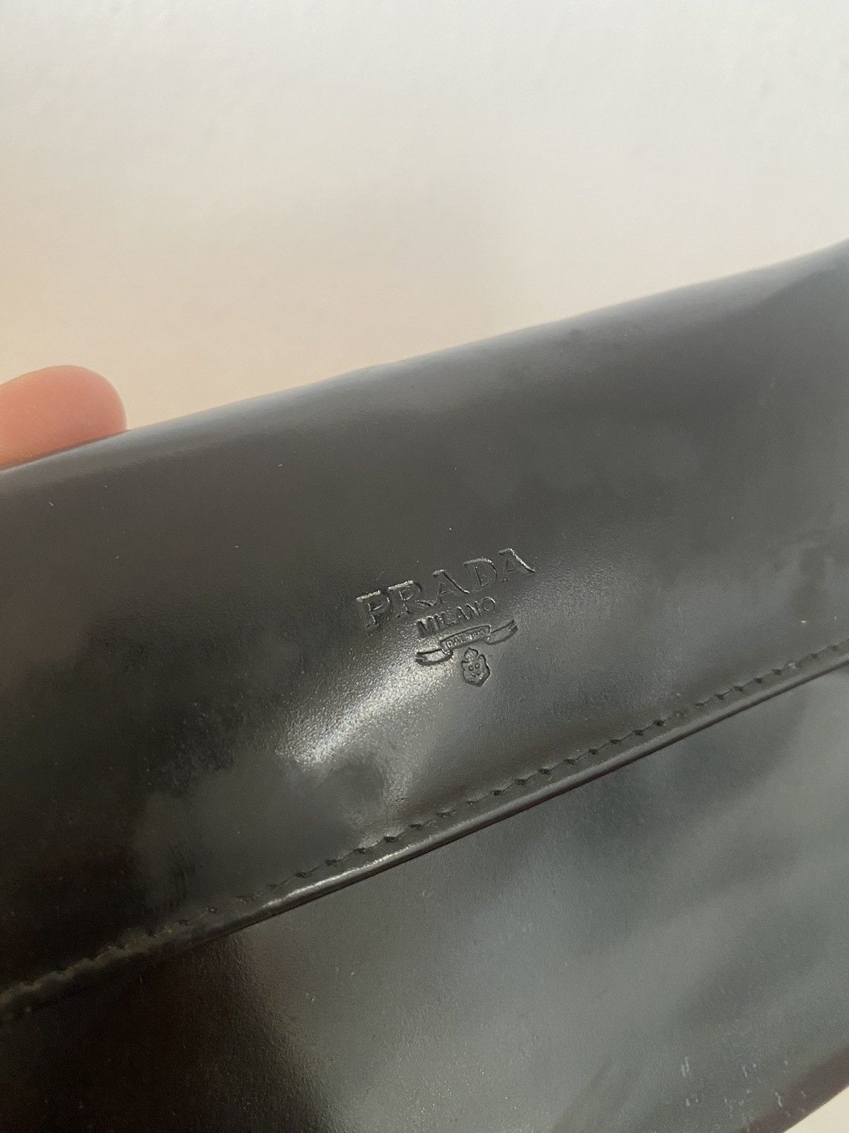 Prada VINTAGE PRADA WALLET PATENT LEATHER Size ONE SIZE - 3 Thumbnail