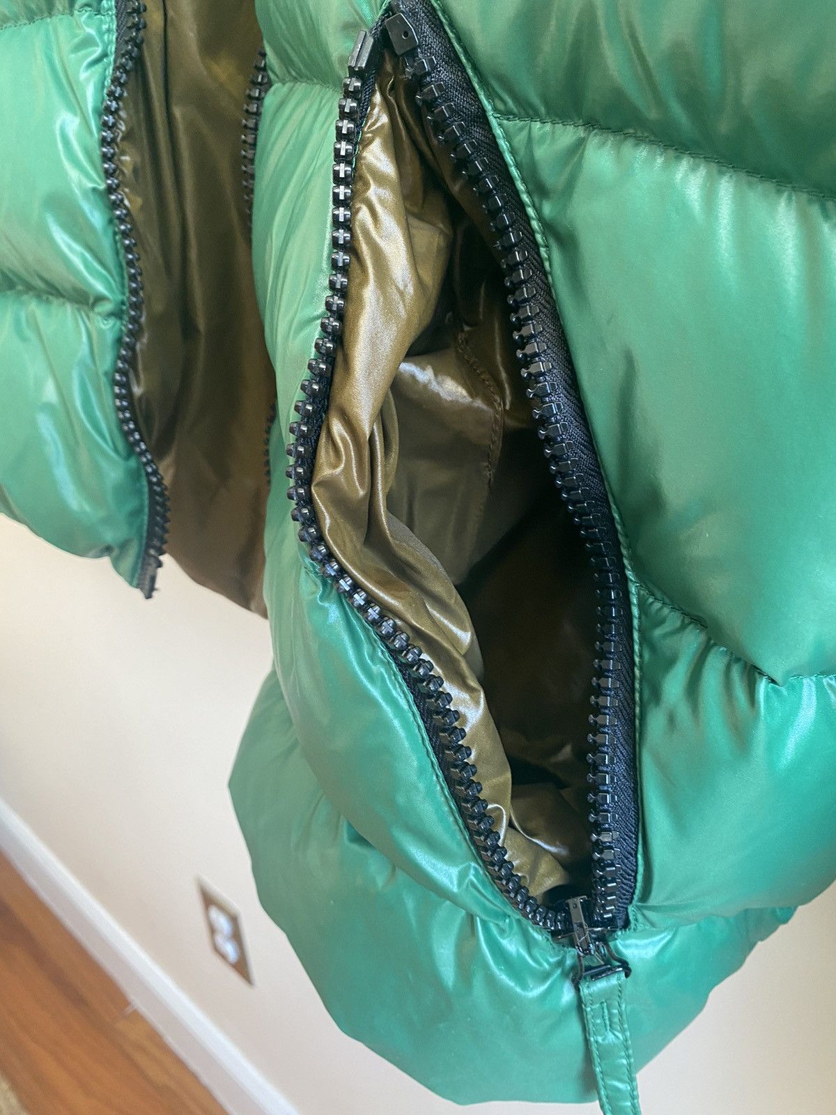 Duvetica Duvetica Full Zip Puffer Down Jacket Green Size US L / EU 52-54 / 3 - 9 Thumbnail