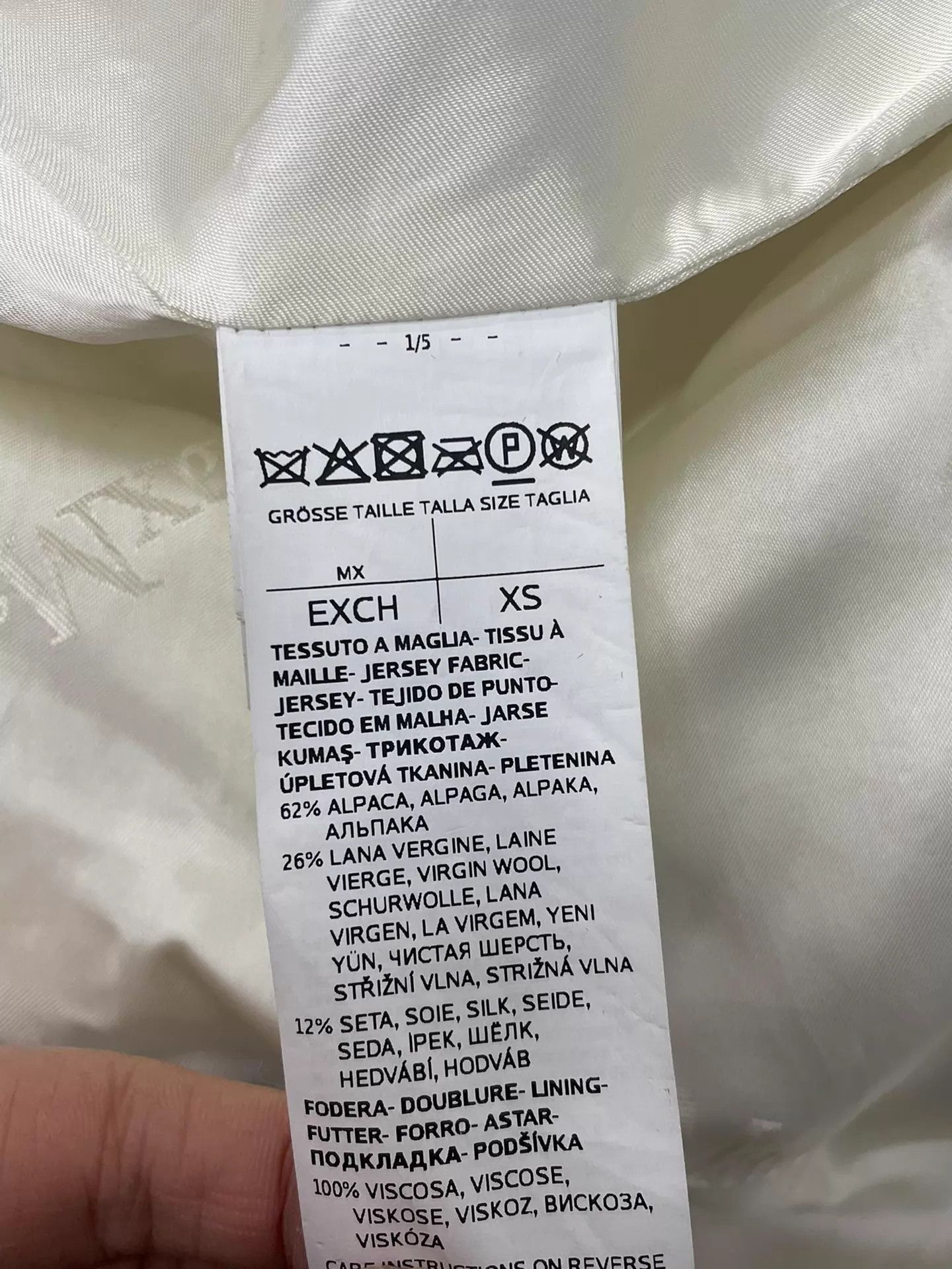 Max Mara MaxMara White Long Teddy Coat XS Size XS / US 0-2 / IT 36-38 - 5 Thumbnail