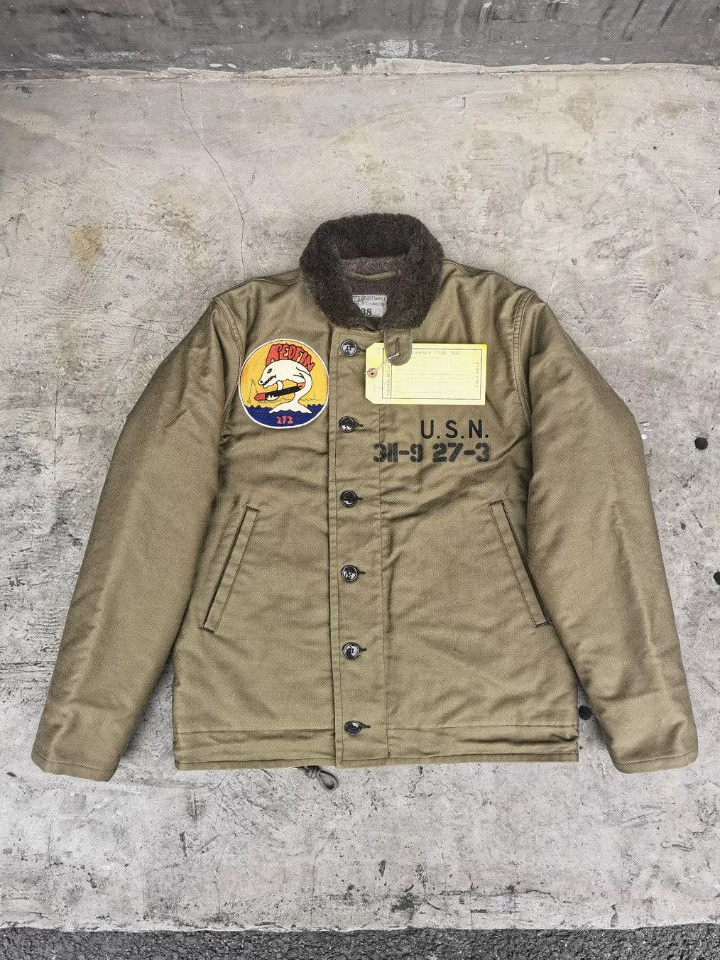 The Real McCoy N-1 USS R Jacket
