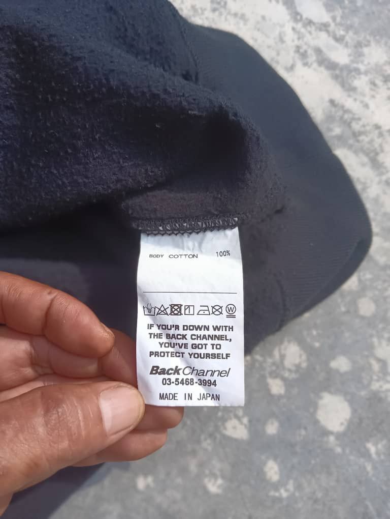 Japanese Brand Weed back channel with Velcro patches hoodie Size US M / EU 48-50 / 2 - 7 Thumbnail
