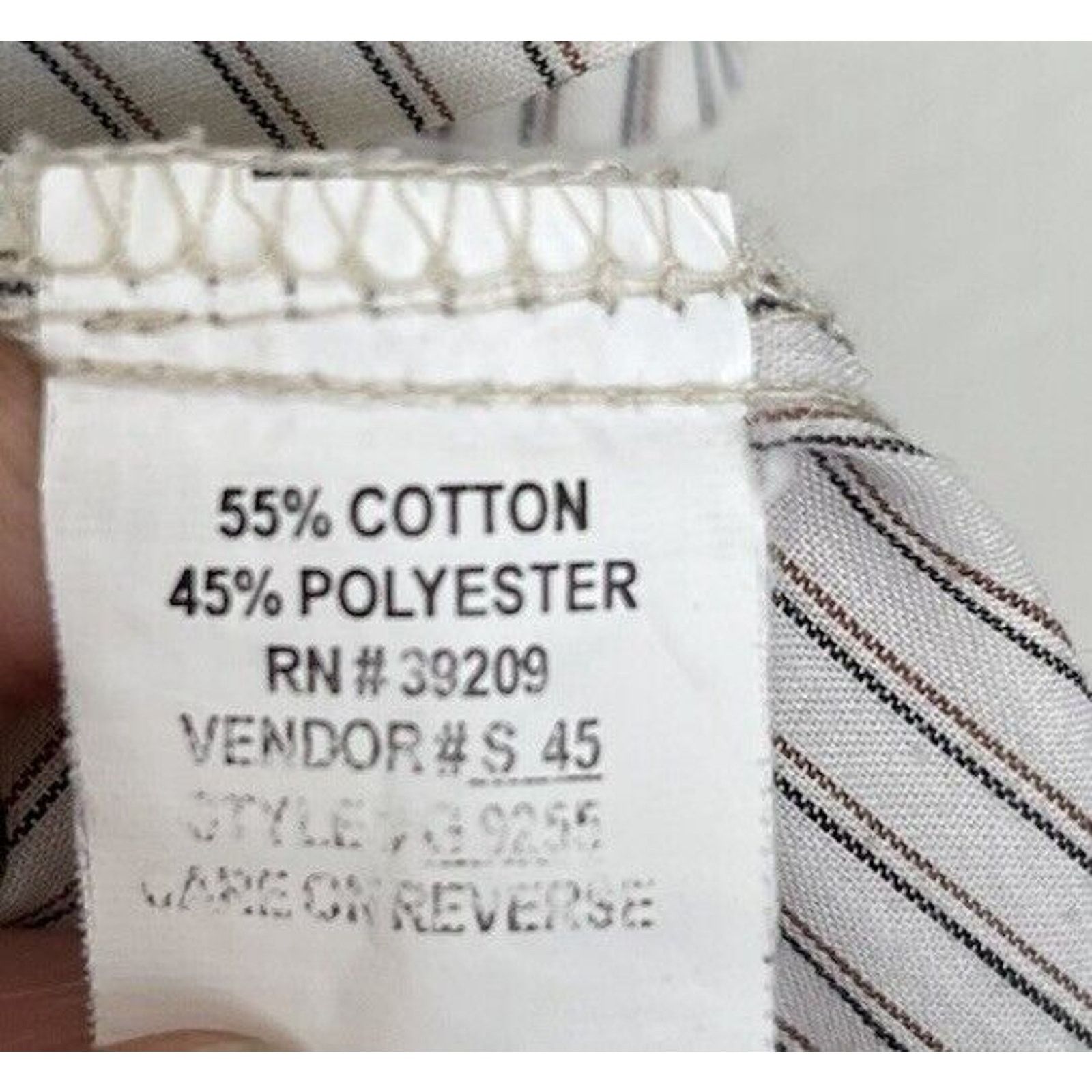 Burnside Burnside | Lightweight Striped Button Short Sleeve Shirt Lar Size US L / EU 52-54 / 3 - 6 Thumbnail