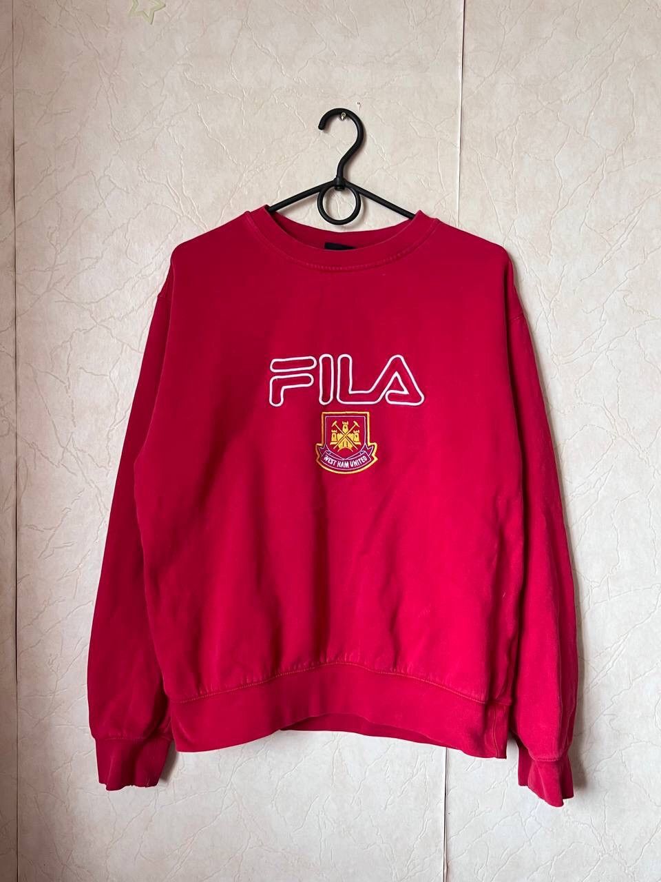 Fila × Vintage Vintage Fila West Ham United Premier League Crewneck 00s Size US S / EU 44-46 / 1 - 1 Thumbnail