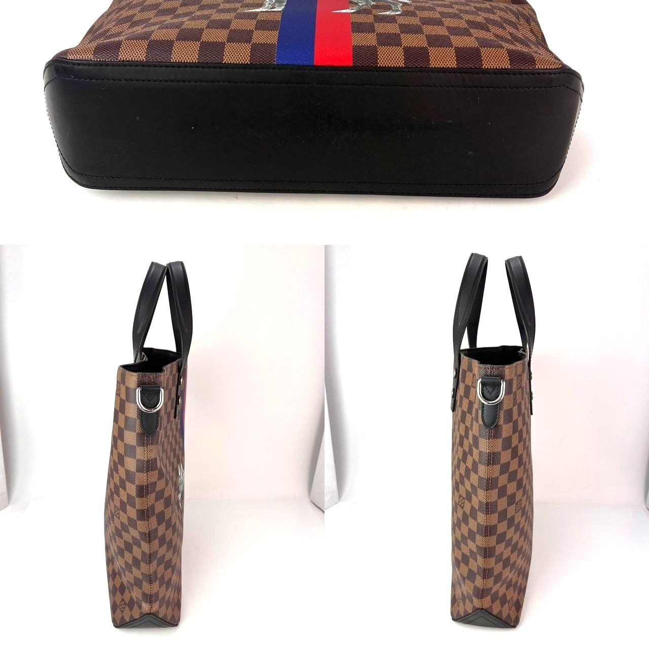 Louis Vuitton Louis Vuitton Savane Damier Ebene Zebra Atlas Tote Size ONE SIZE - 3 Thumbnail