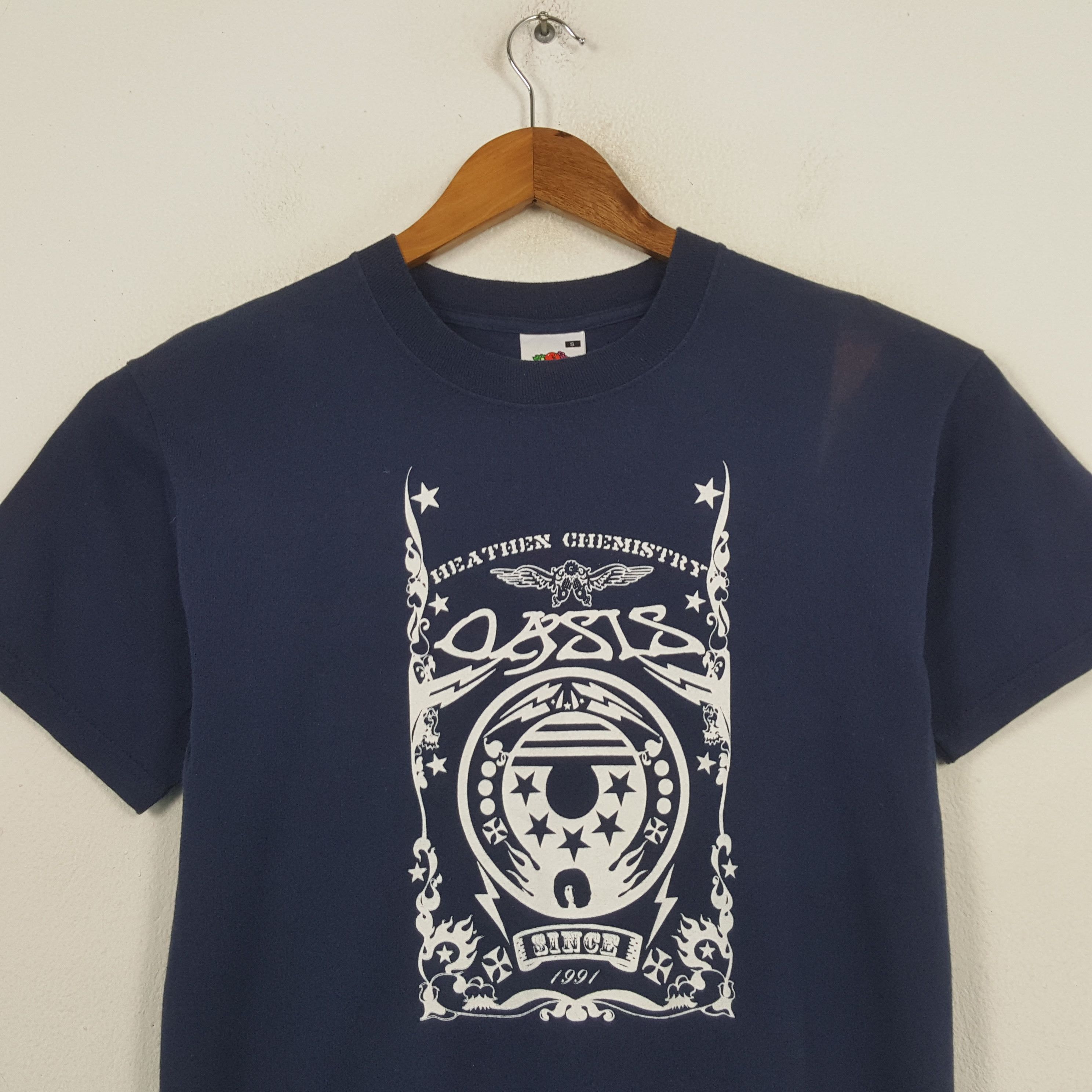 Band Tees Vintage Oasis British Britpop Rock Band Since T-shirt RR4 Size US S / EU 44-46 / 1 - 2 Thumbnail