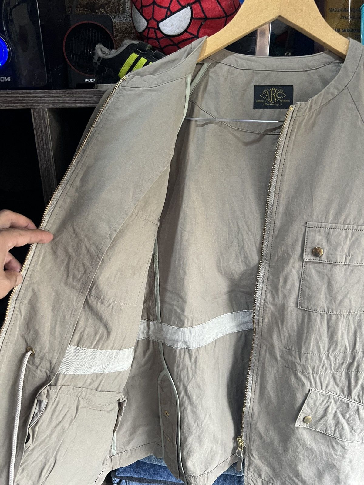 🔥Rare Arc Japanese Brand Zipper Jacket