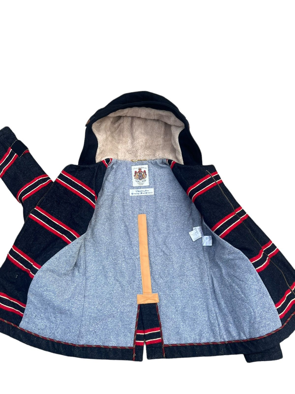 Bajra Education From Young Machines Border Striped Hoodie Jacket Size US M / EU 48-50 / 2 - 11 Thumbnail