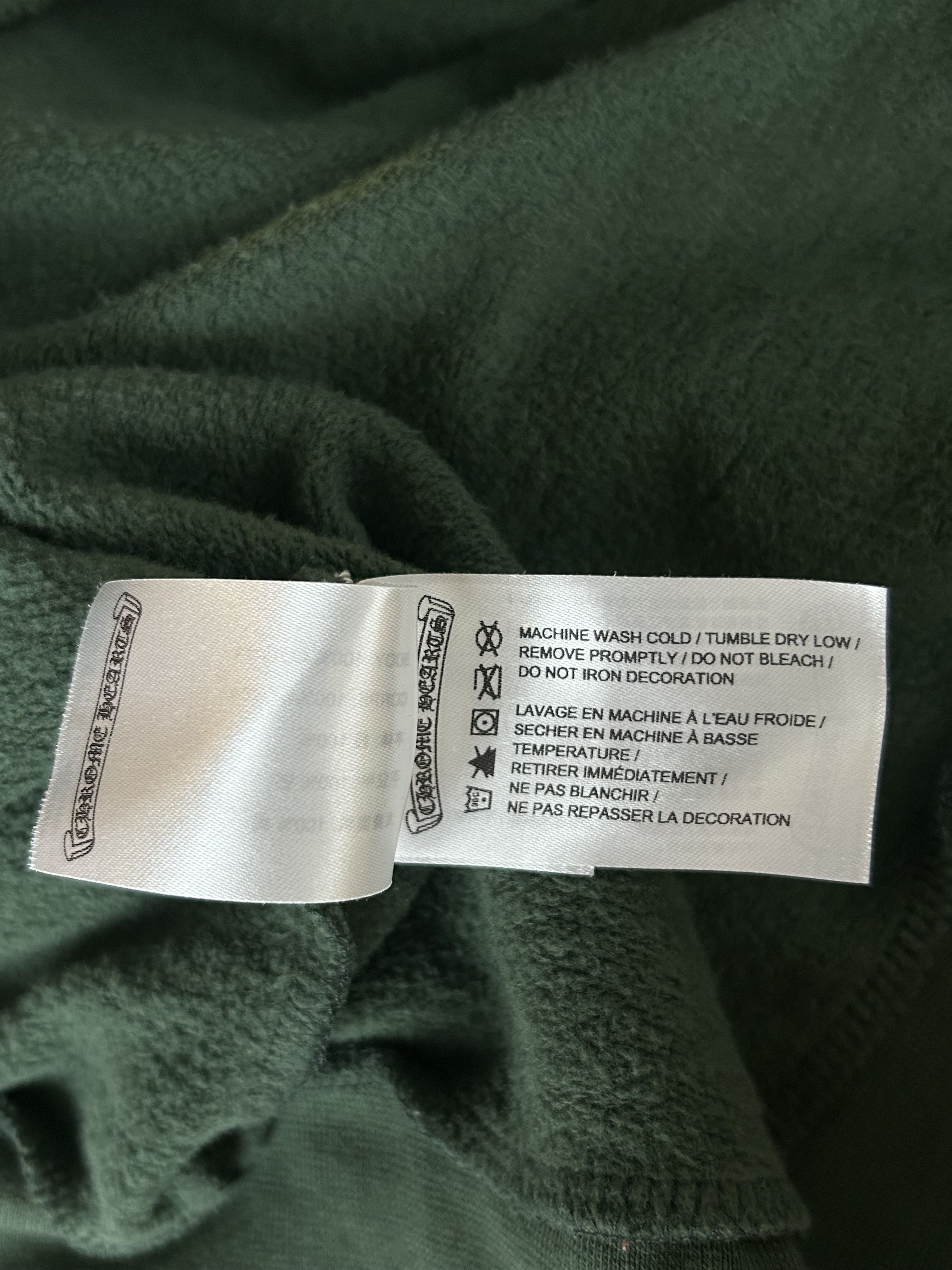 Chrome Hearts Chrome Hearts Green & Yellow T-Bar Logo Hoodie Size US XL / EU 56 / 4 - 5 Thumbnail