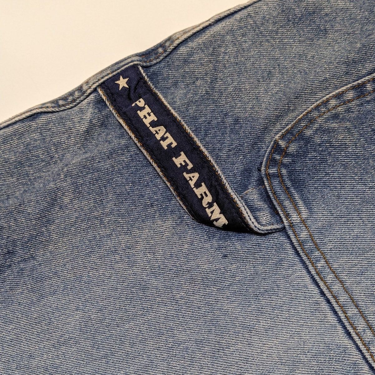 Phat Farm Vintage Y2K Phat Farm Carpenter Shorts Denim Cargo Jorts 42 Size US 42 / EU 58 - 4 Thumbnail