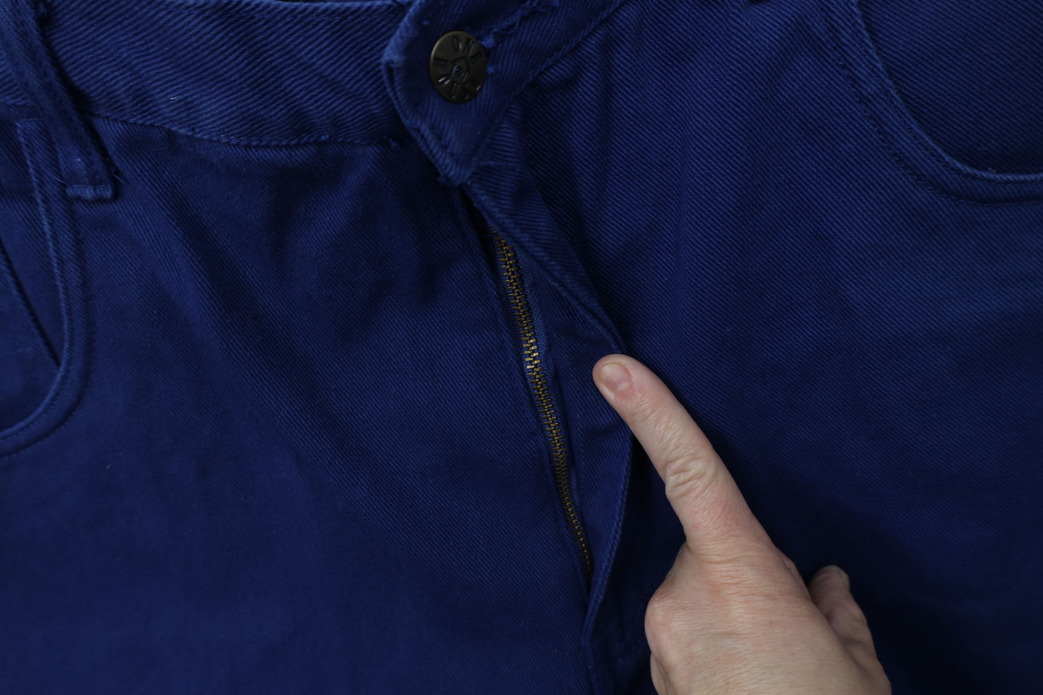 Vintage Deadstock Vintage 90s Streetwear Skateboard Jeans Blue Size US 40 / EU 56 - 7 Thumbnail