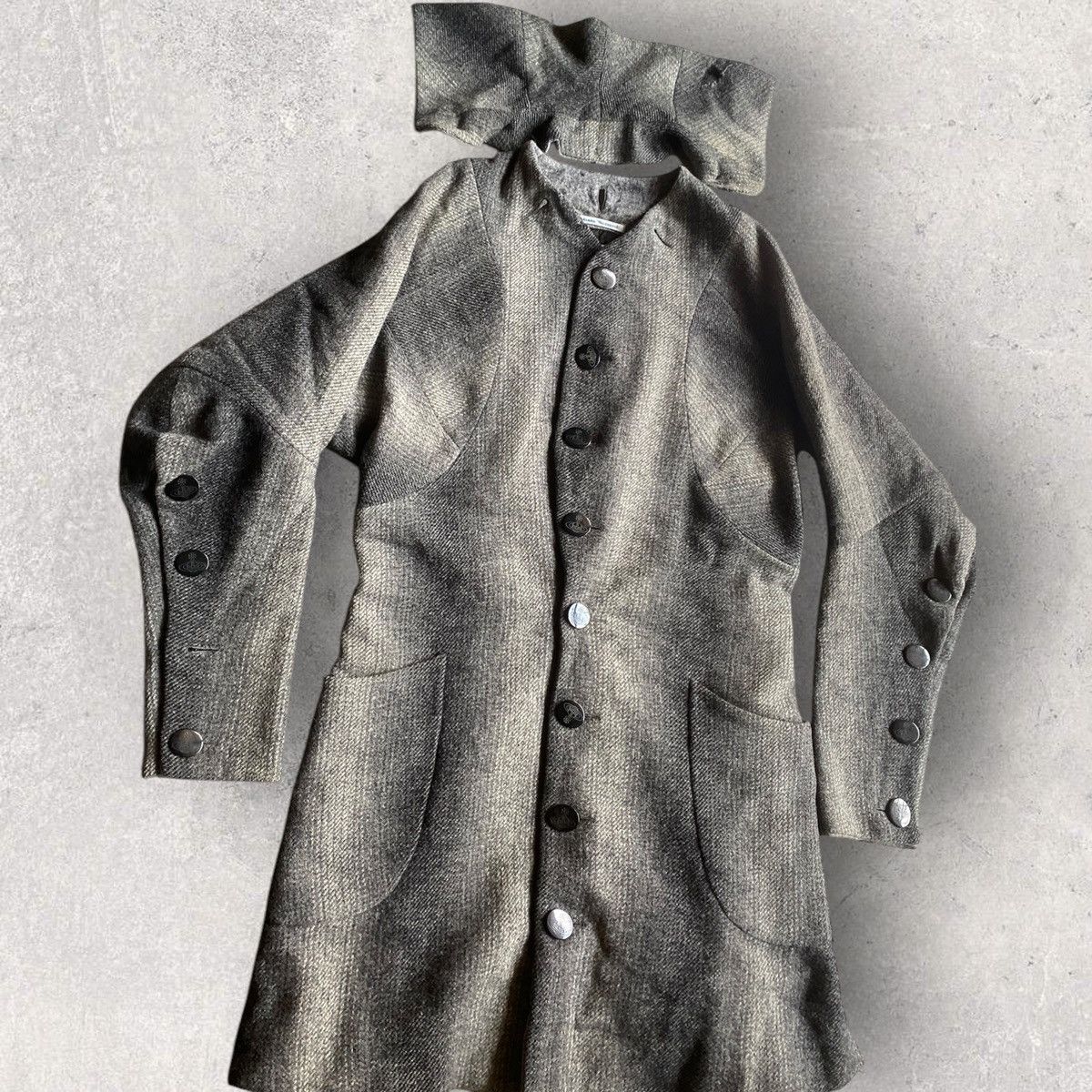 Vivienne Westwood 2000’s Archive Vivienne Westwood Armor Wool Coat Size US M / EU 48-50 / 2 - 3 Thumbnail