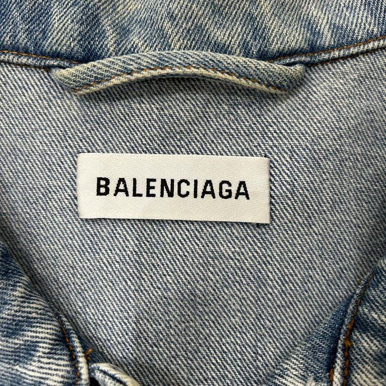 Balenciaga Balenciaga size 34 Embroidered BB flag jacket Size M / US 6-8 / IT 42-44 - 3 Thumbnail