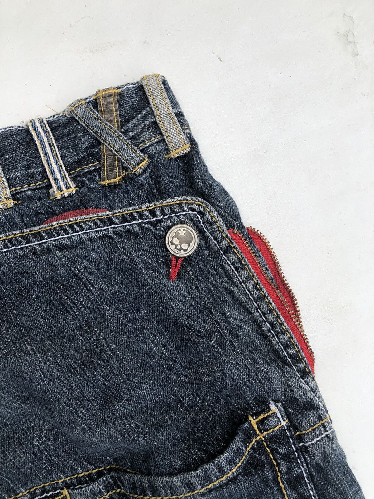 Hysteric Glamour Japanese Ba-tsu Studio Distressed Denim Jeans Size US 29 - 8 Thumbnail