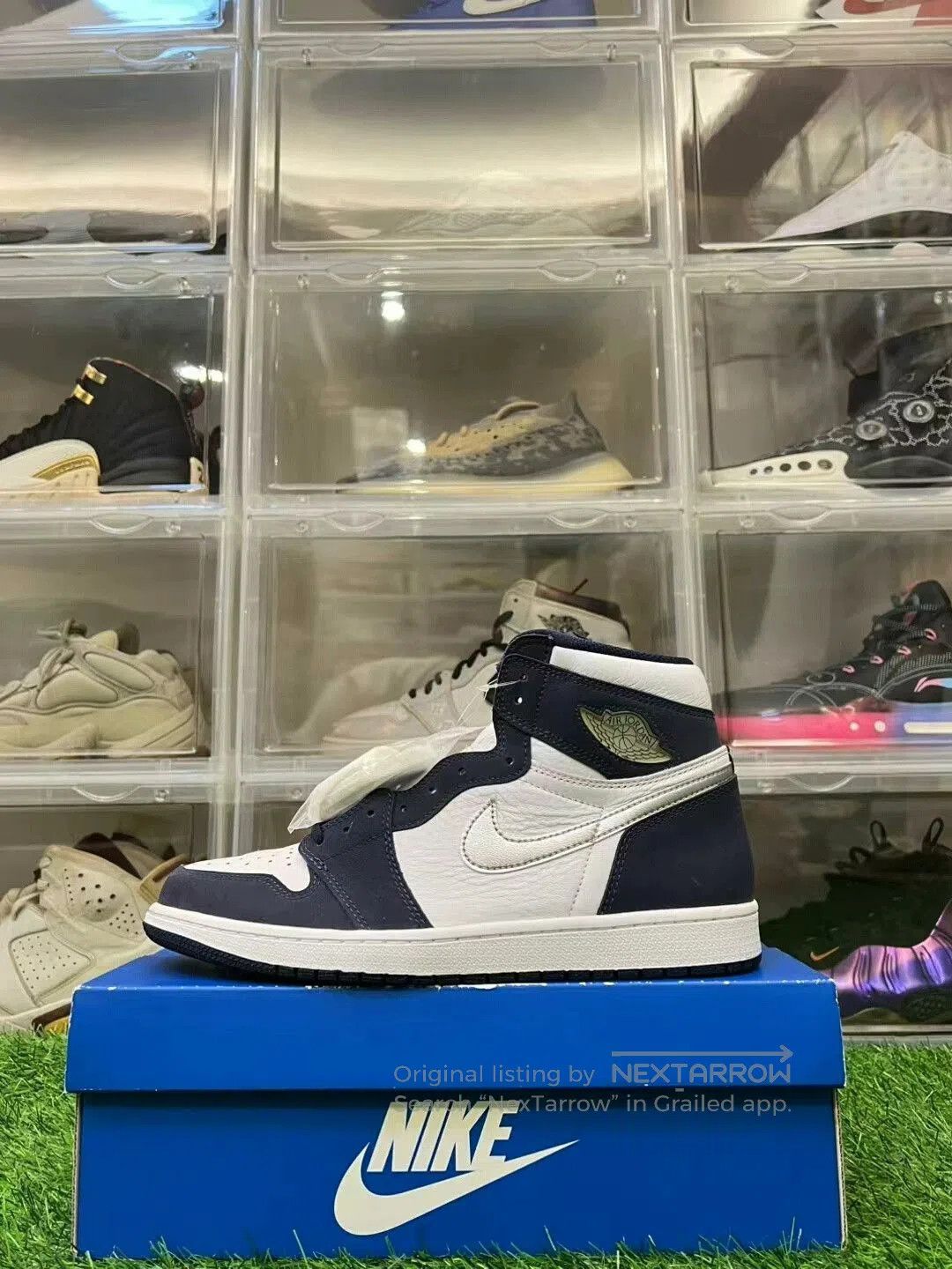 Adidas aj1 Japan Exclusive Midnight Blue Sneakers. Size US 11 / EU 44 - 1 Thumbnail