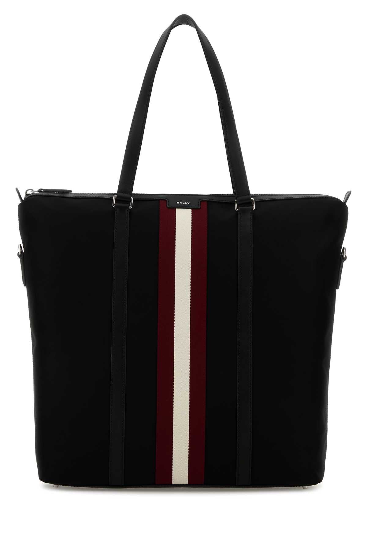 Bally Black Canvas Shopping Bag Size ONE SIZE - 1 Thumbnail