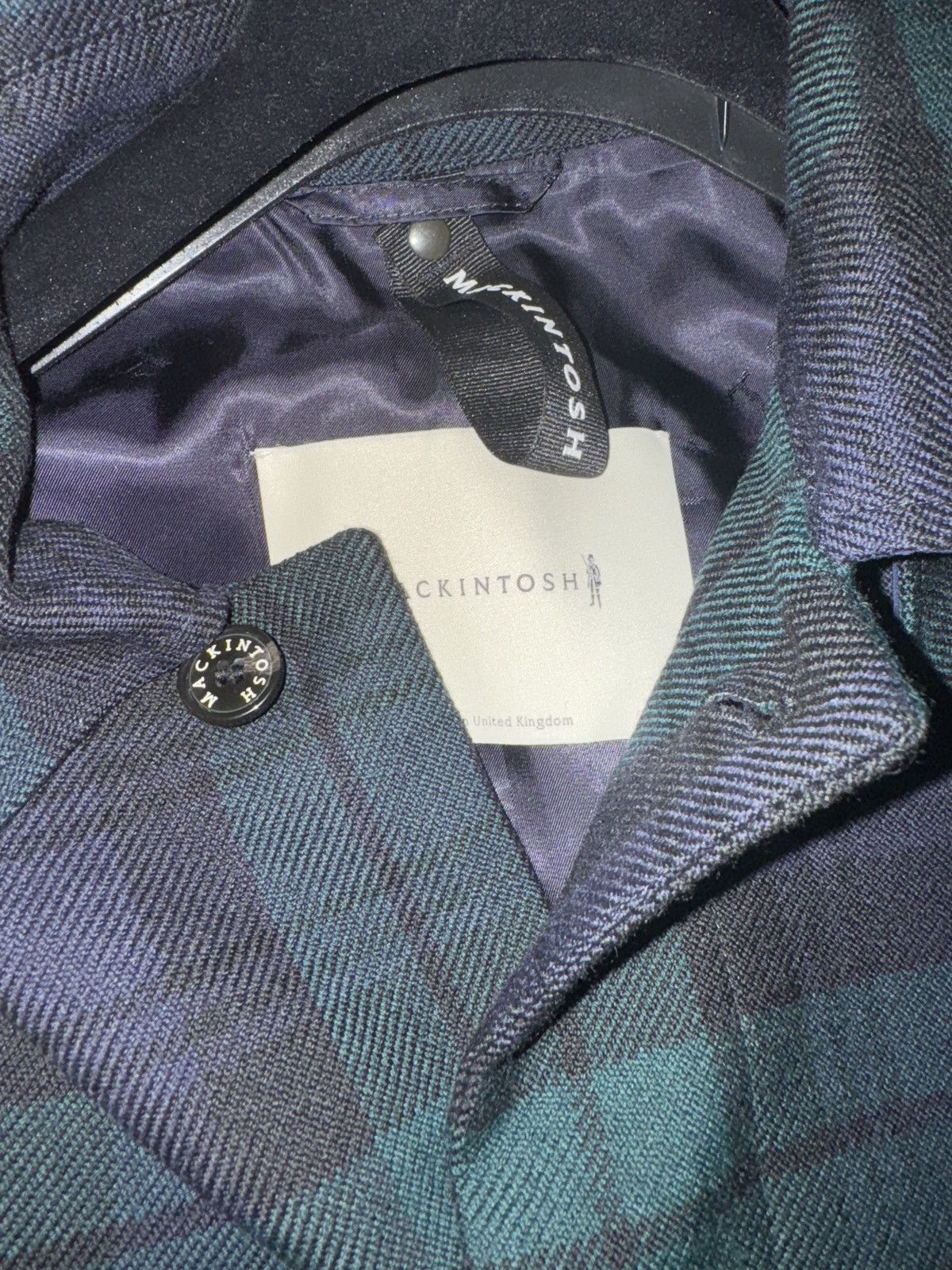 Mackintosh MACKINTOSH Wool Soho Tartan Size US M / EU 48-50 / 2 - 3 Thumbnail