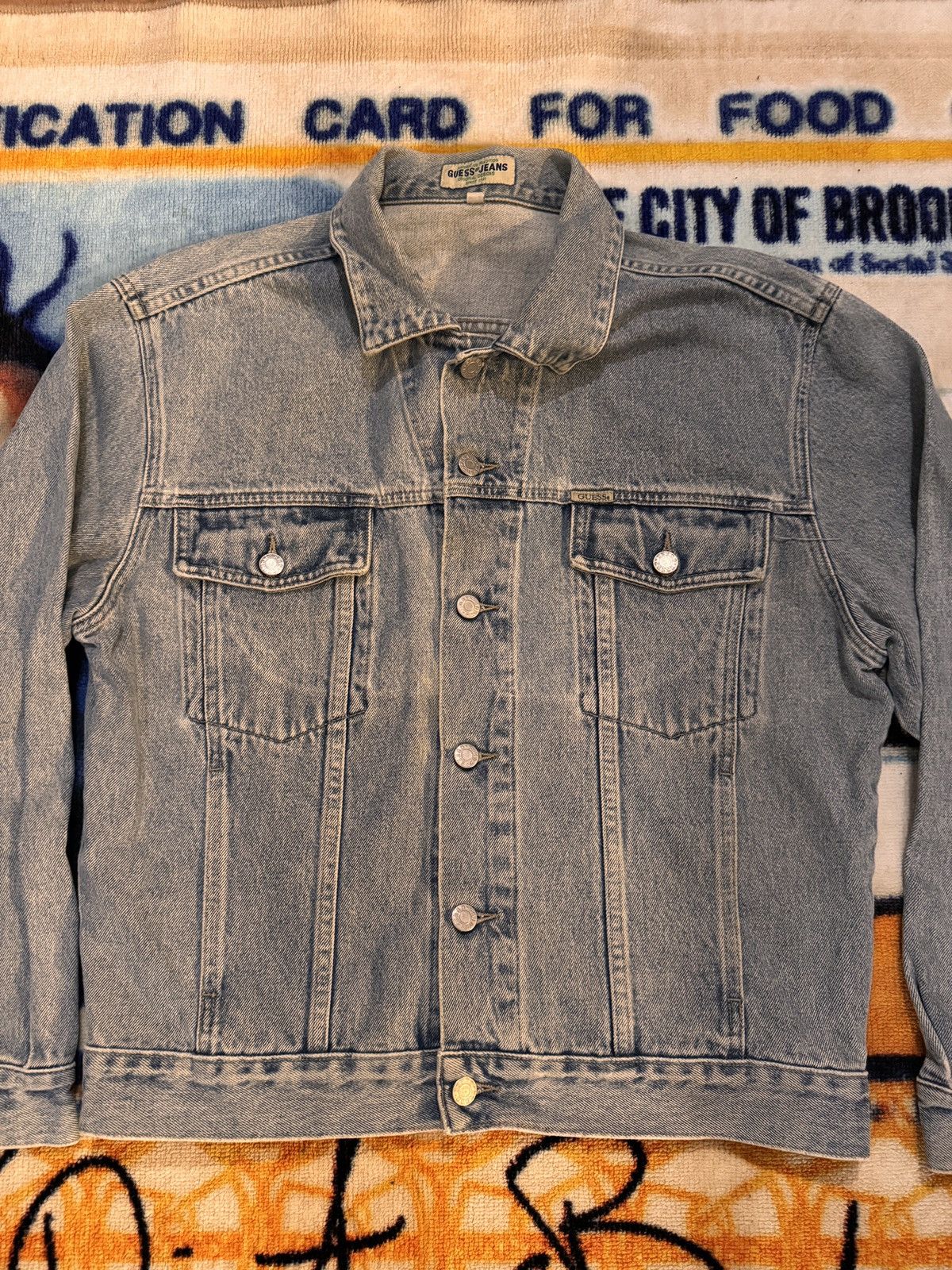 Guess Vintage Guess Jean Jacket Size US S / EU 44-46 / 1 - 4 Thumbnail