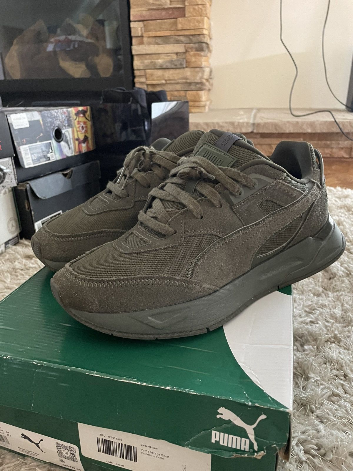 Puma Puma Mirage Sport Tonal Forest Night Size US 9.5 / EU 42-43 - 1 Thumbnail