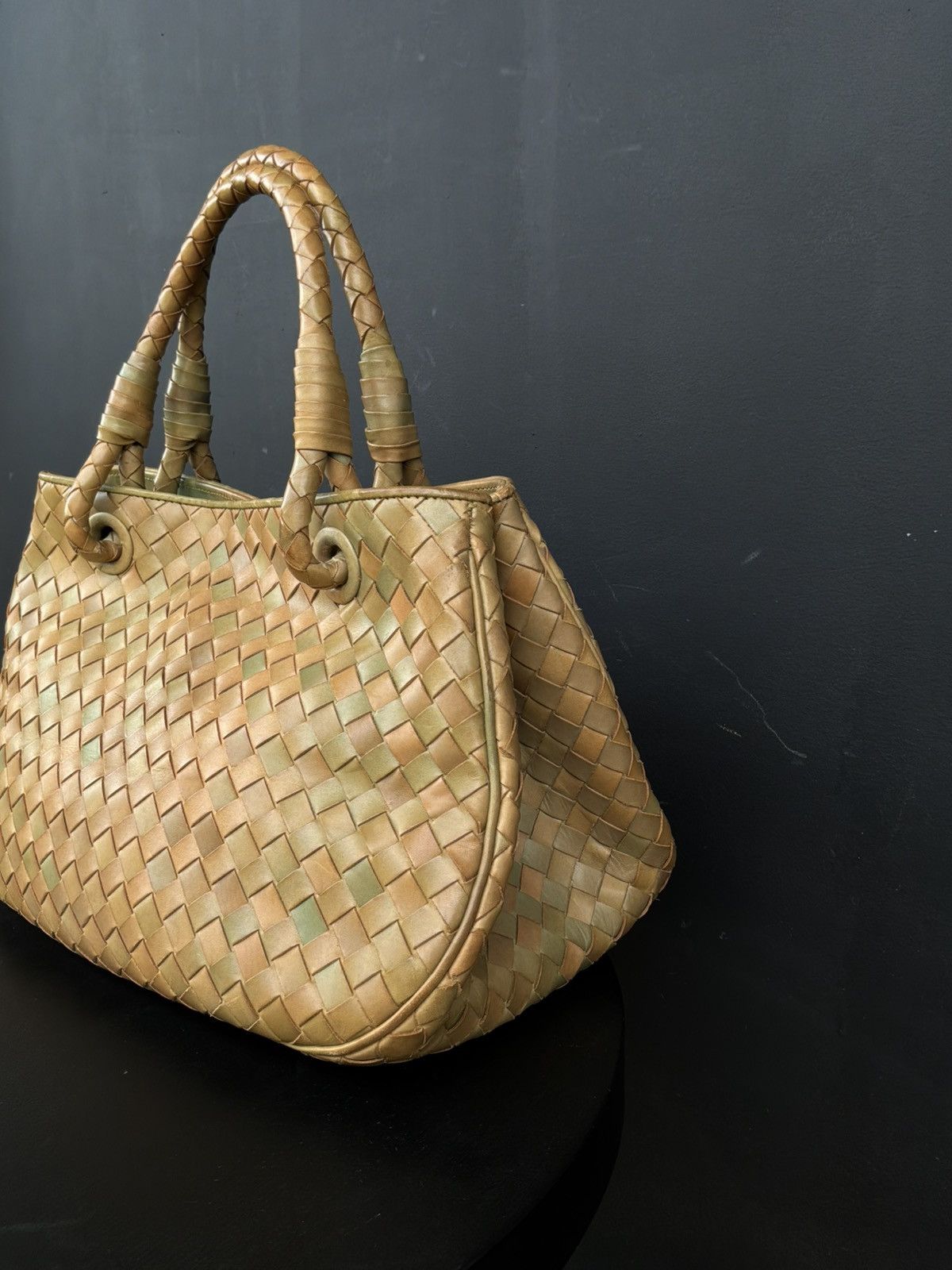 Bottega Veneta Bottega Veneta - Intrecciato Small Nappa Leather Handbag Size ONE SIZE - 3 Thumbnail