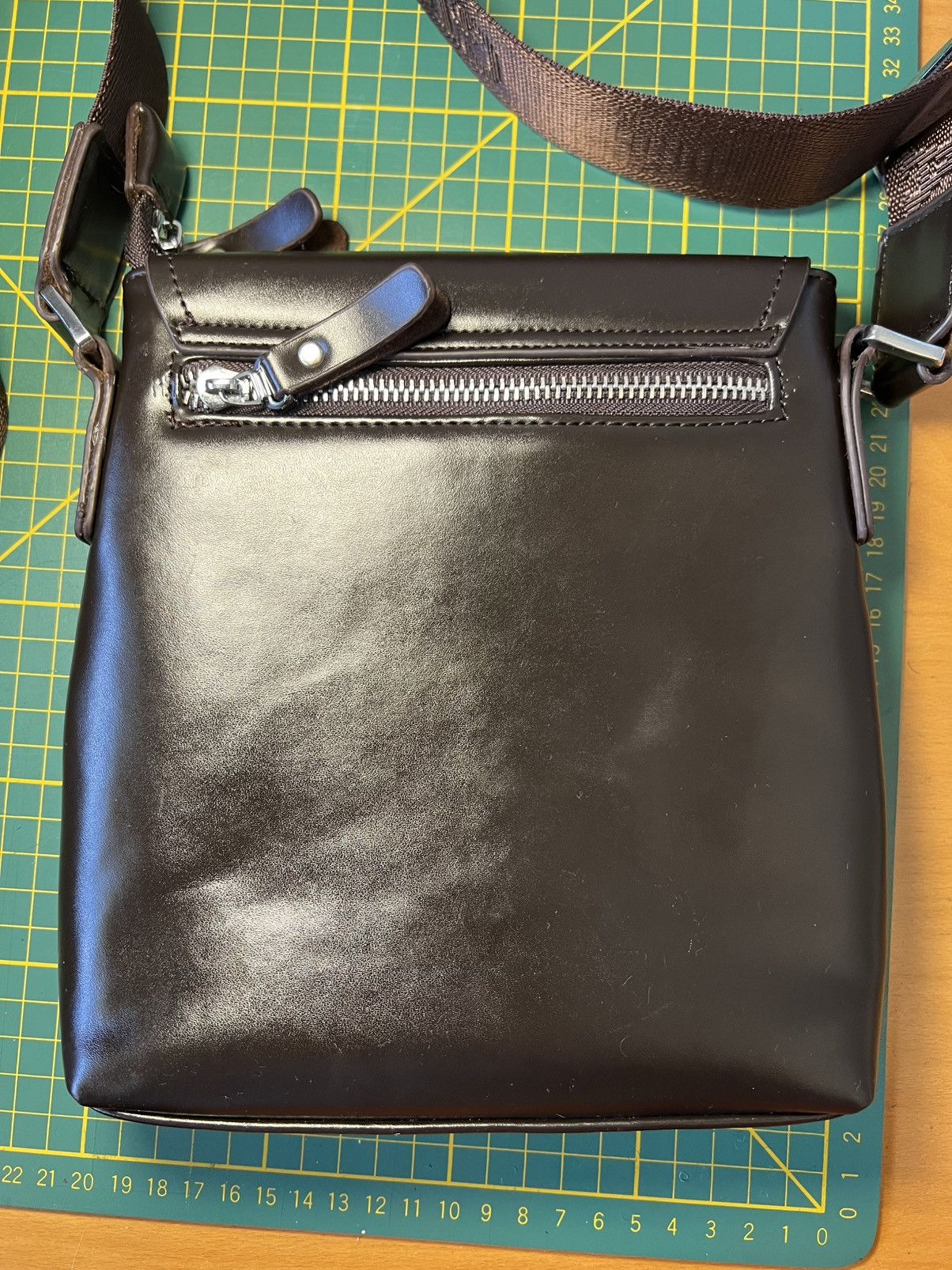Giorgio Armani Giorgio Armani leather crossbody flap bag Size ONE SIZE - 21 Thumbnail