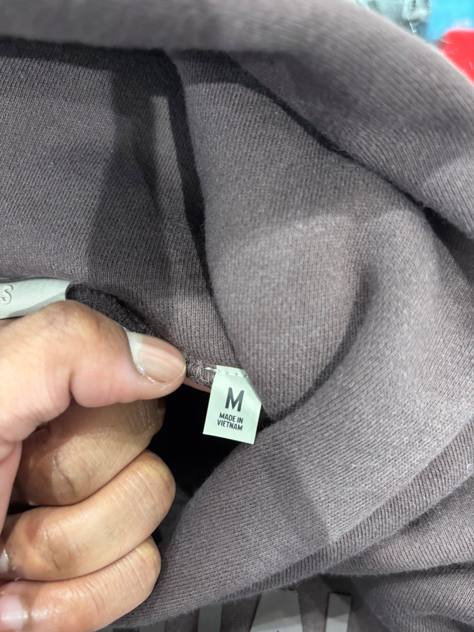 Essentials Fear of God Essentials Hoodie Plum Size US M / EU 48-50 / 2 - 6 Thumbnail