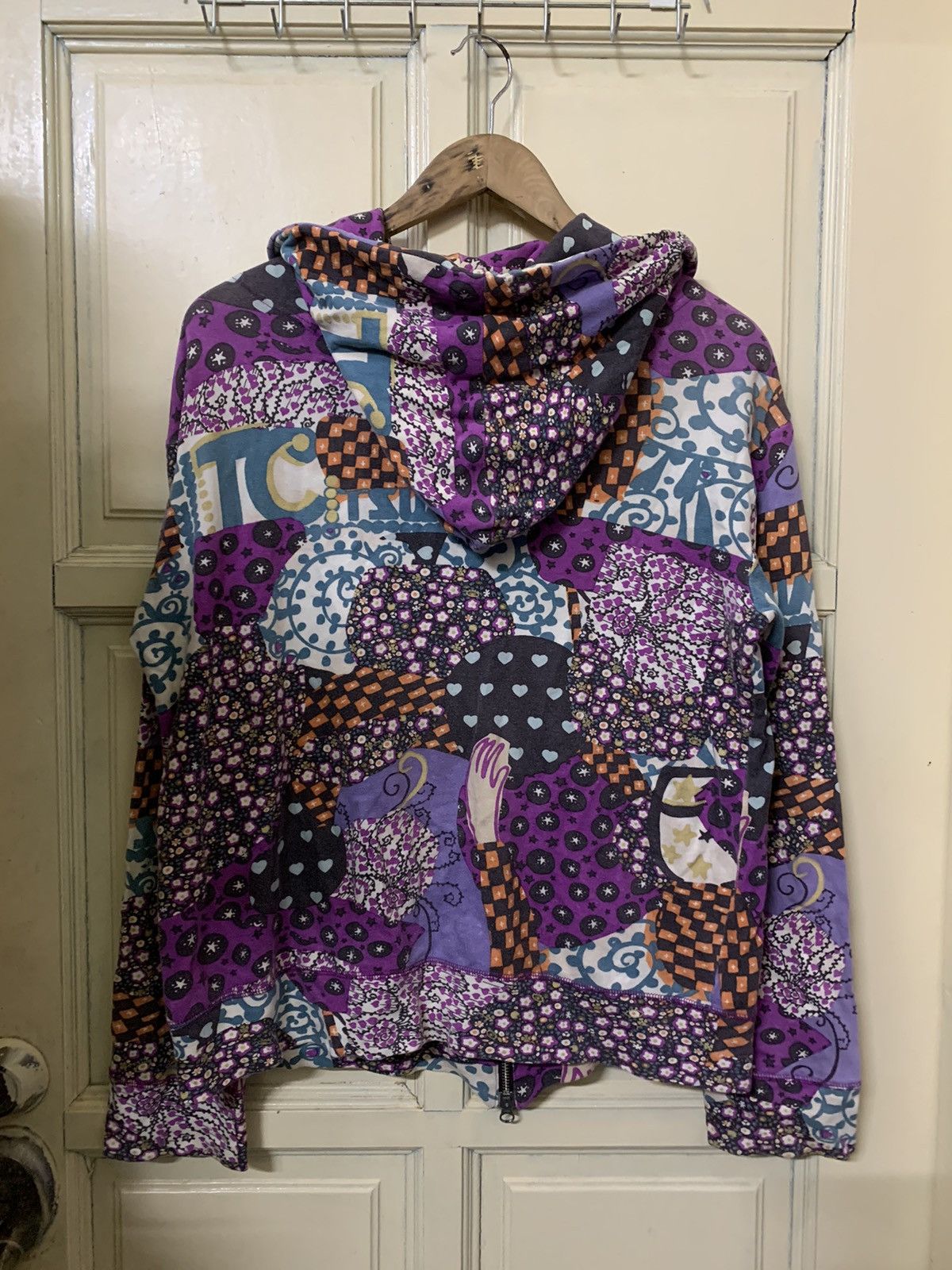 Tsumori Chisato 💥Avant Garde Tsumori Chisato Patchwork Zipper Hoodie Size M / US 6-8 / IT 42-44 - 4 Thumbnail
