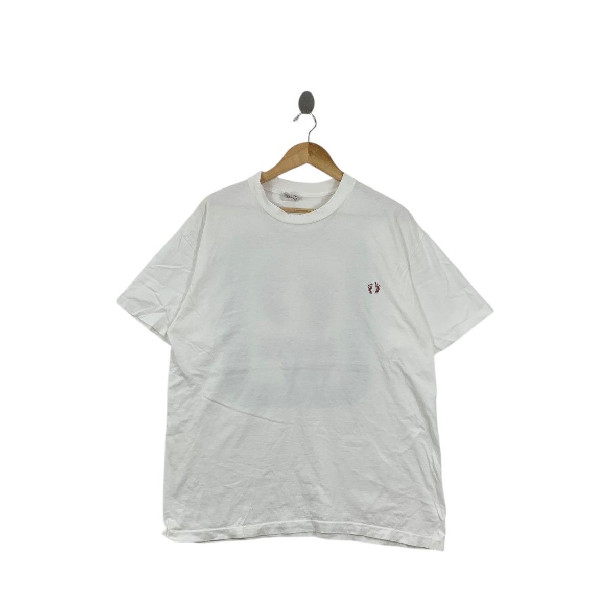 Hang Ten Vintage 90’ HANG TEN CALIFORNIA Foot Logo Tee Shirt Top Size US L / EU 52-54 / 3 - 1 Thumbnail