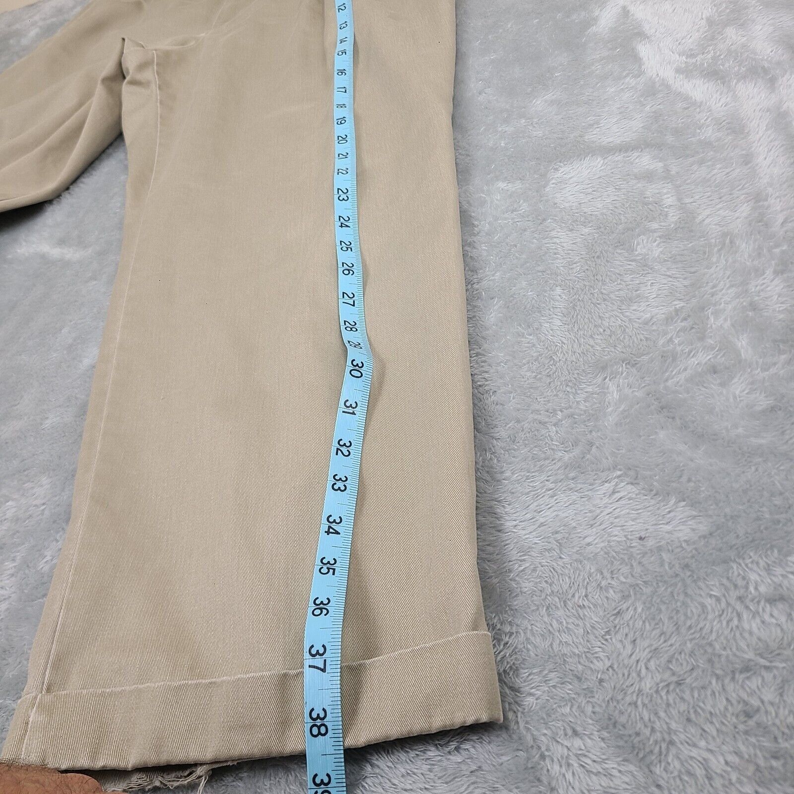 Dockers Dockers Mens Signature Khaki Classic Fit Tan Dress Pants Siz Size US 38 / EU 54 - 4 Thumbnail