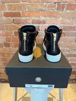 Buscemi Buscemi 140MM High-Top – Black/White Leather Size US 8 / EU 41 - 3 Thumbnail