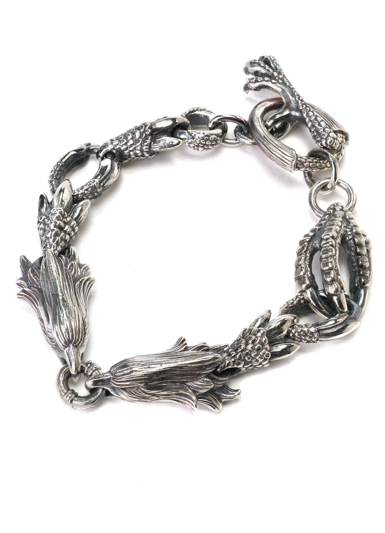 Yohji Yamamoto Yohji Yamamoto 24AW Silver Eagle Bracelet Size ONE SIZE - 4 Thumbnail