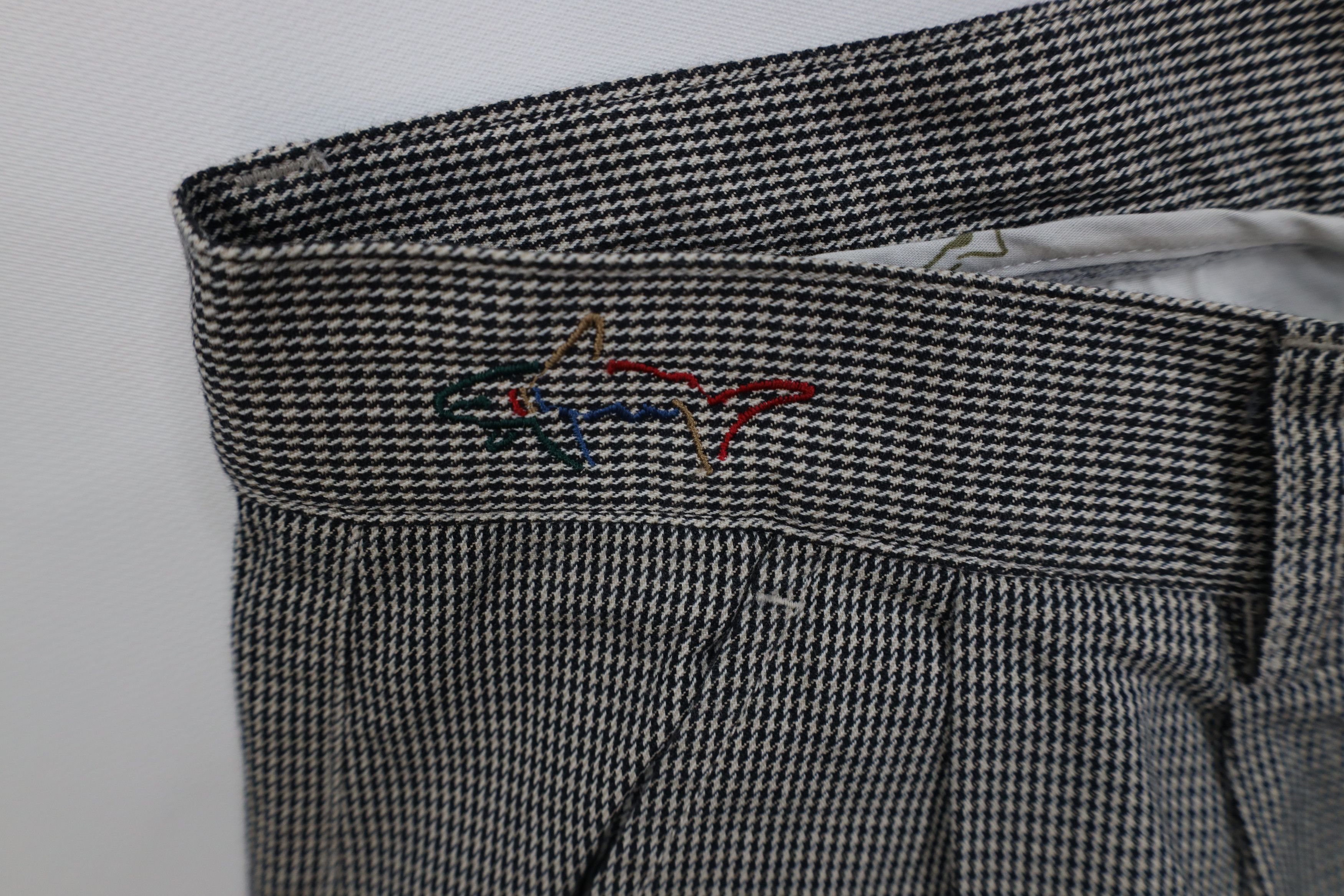Vintage Vintage 90s Streetwear Pleated Cuffed Wide Leg Chino Pants Size US 34 / EU 50 - 8 Thumbnail