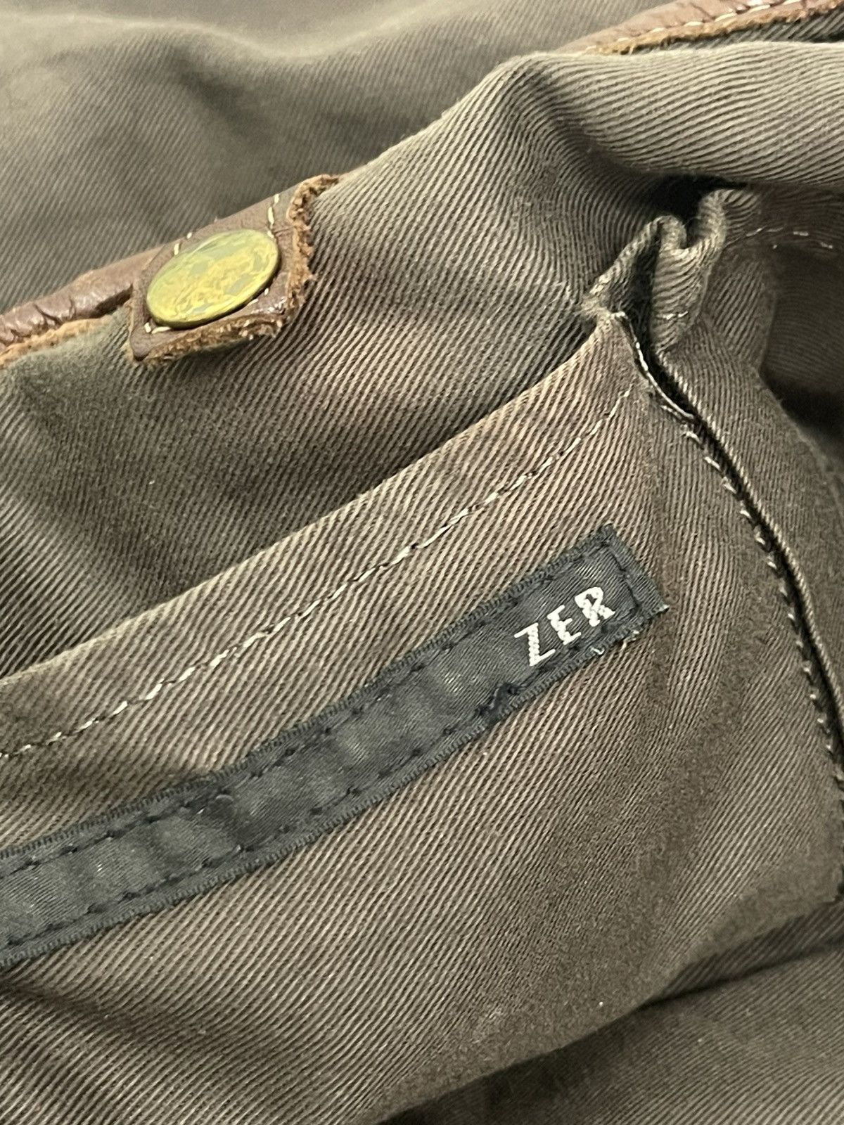 Japanese Brand Leather Patina Cotton Vtg Zer Japan Messenger Bag 1🟩3 Size ONE SIZE - 21 Thumbnail