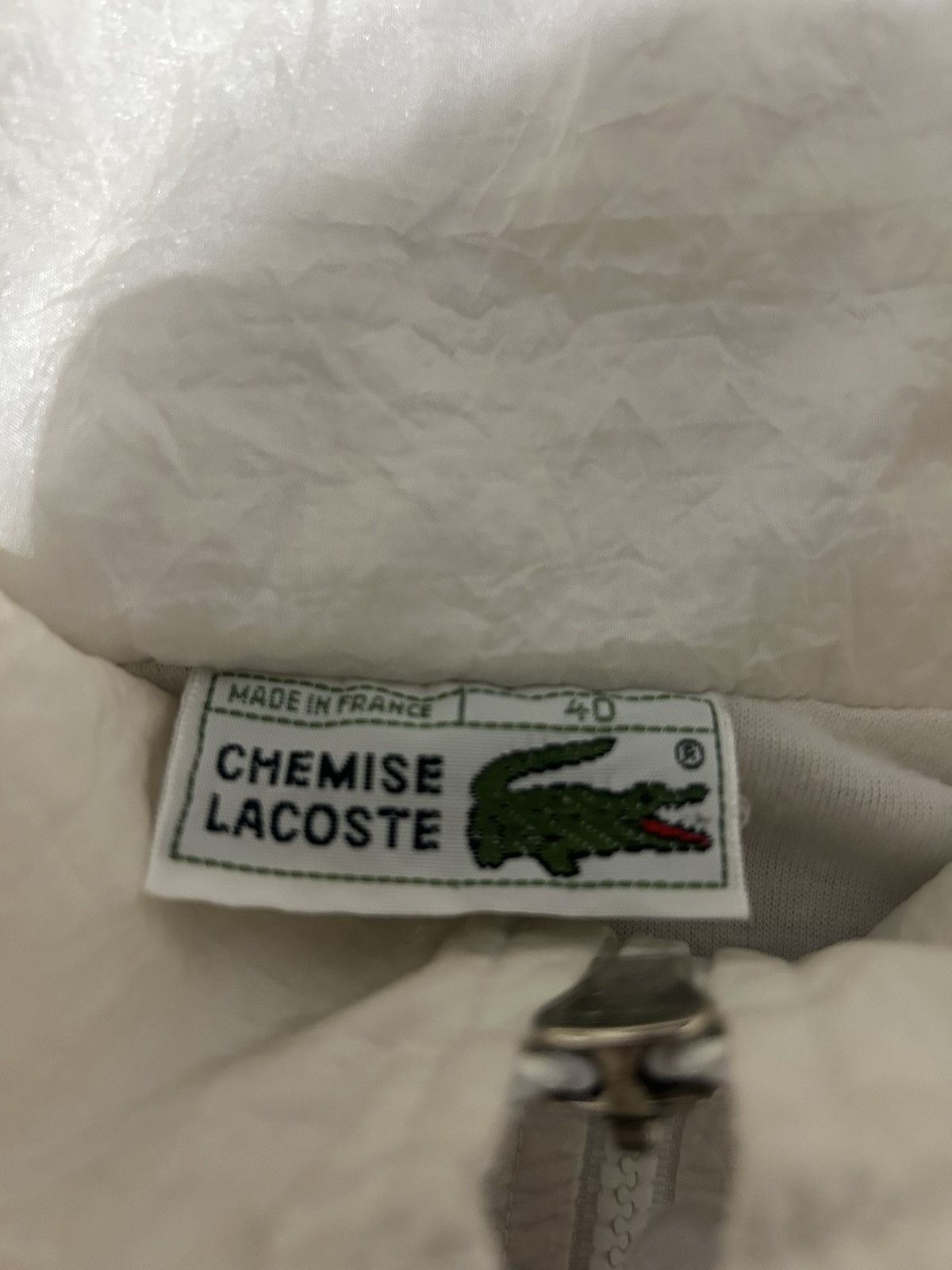 Lacoste Lacoste vintage 90s tracksuit retro made in france Size US 40 / EU 56 - 4 Thumbnail
