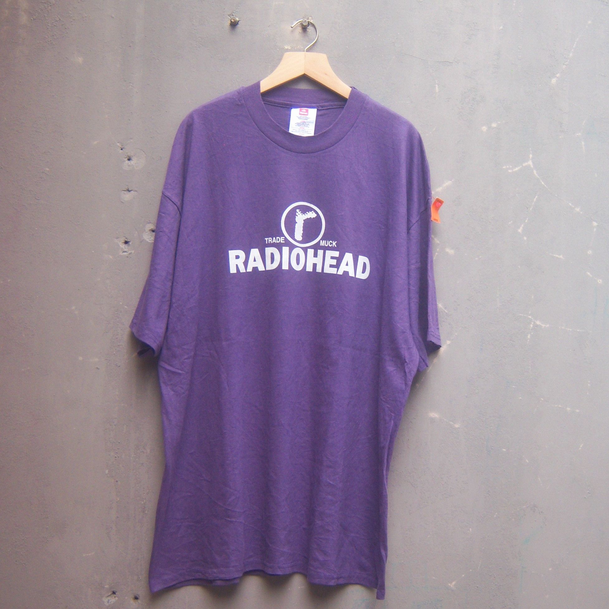 Band Tees × Vintage Rare Radiohead Trade Muck Vintage 90s Size US L / EU 52-54 / 3 - 1 Thumbnail