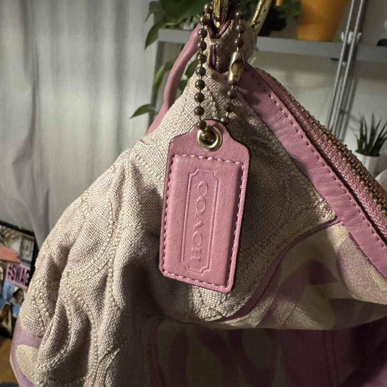 Coach Rare vintagepink Coach patchwork shoulder bag Size ONE SIZE - 5 Thumbnail