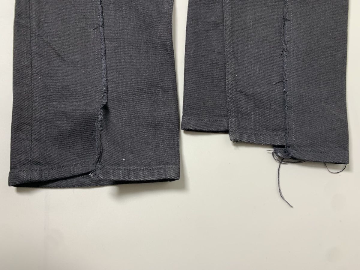 Maison Margiela MAISON MARTIN MARGIELA - RECONSTRUCTED DESTROYED JEANS Size US 35 - 14 Thumbnail