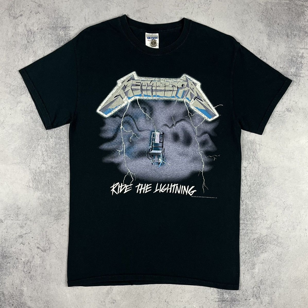 Band Tees Vintage Metallica Ride The Lightning rock band tee 90’s Size US S / EU 44-46 / 1 - 3 Thumbnail