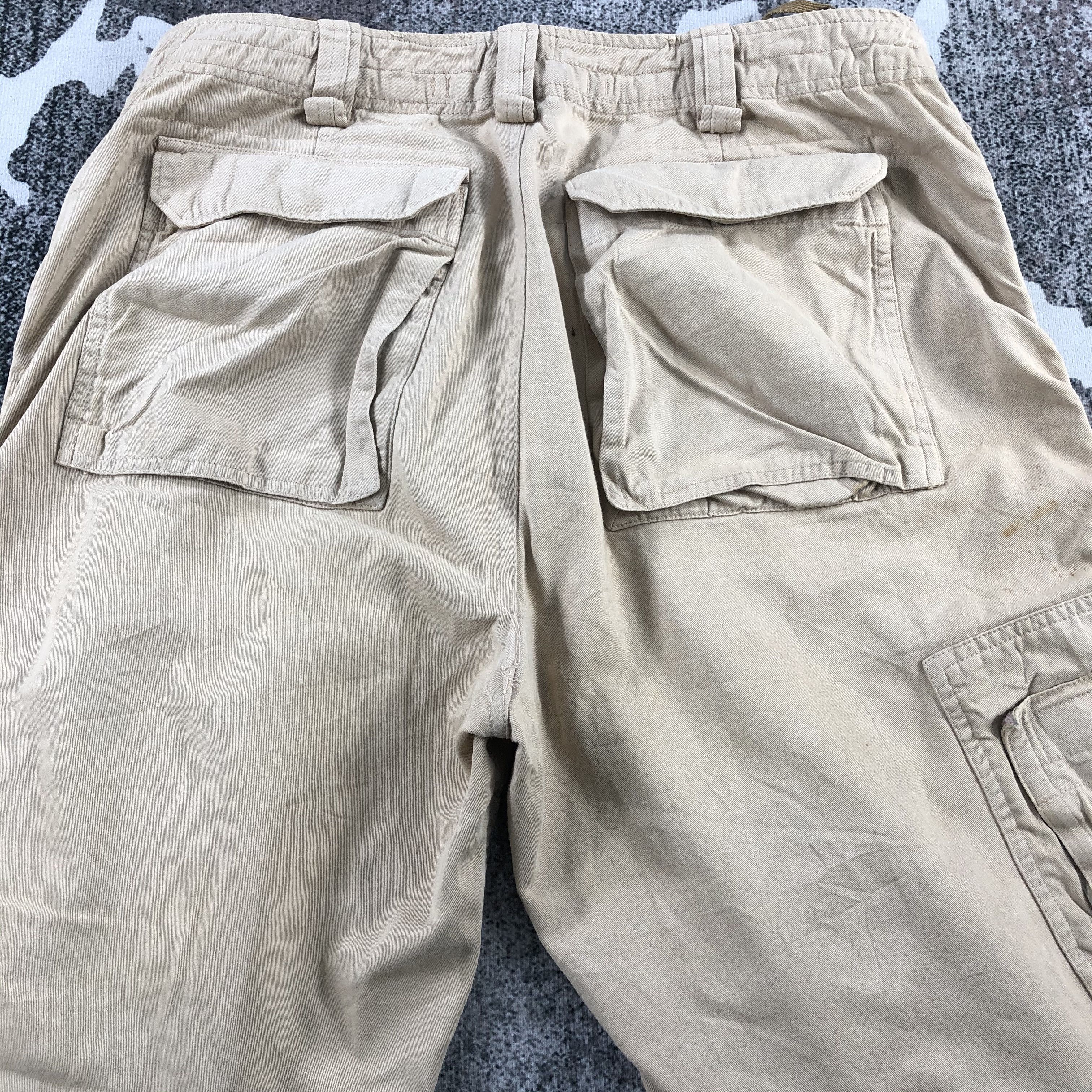 Rusty Rusty Cargo Pants Multi Pocket Tactical Trousers Size US 32 / EU 48 - 4 Thumbnail