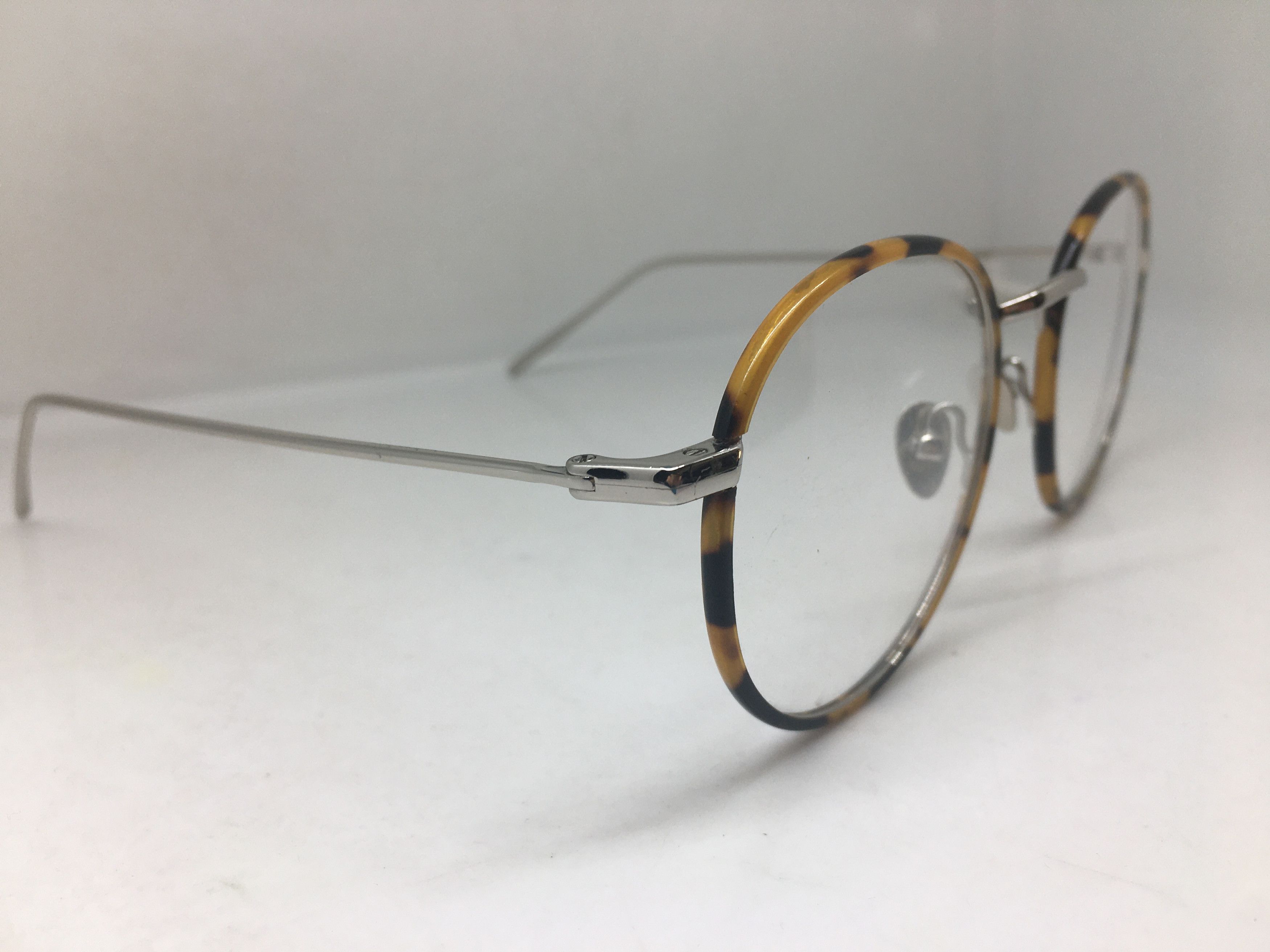 Other Handmade Silver Round Eyeglasses Frame JAMES DEAN Size ONE SIZE - 2 Thumbnail