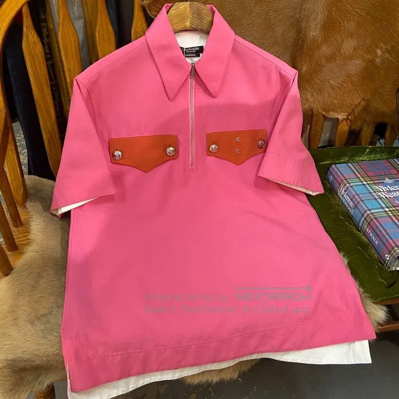 Raf Simons Raf Simons Punk polo short sleeves | Grailed