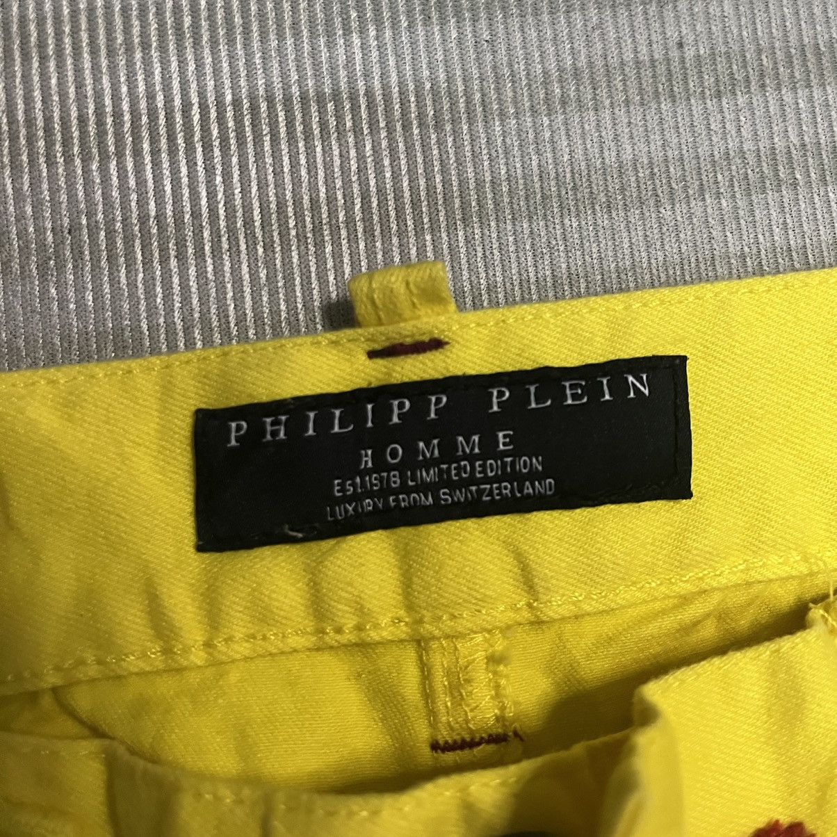 Philipp Plein Phillip Plein Homme Limited Edition Stretchable Denim Pants Size US 30 / EU 46 - 13 Thumbnail