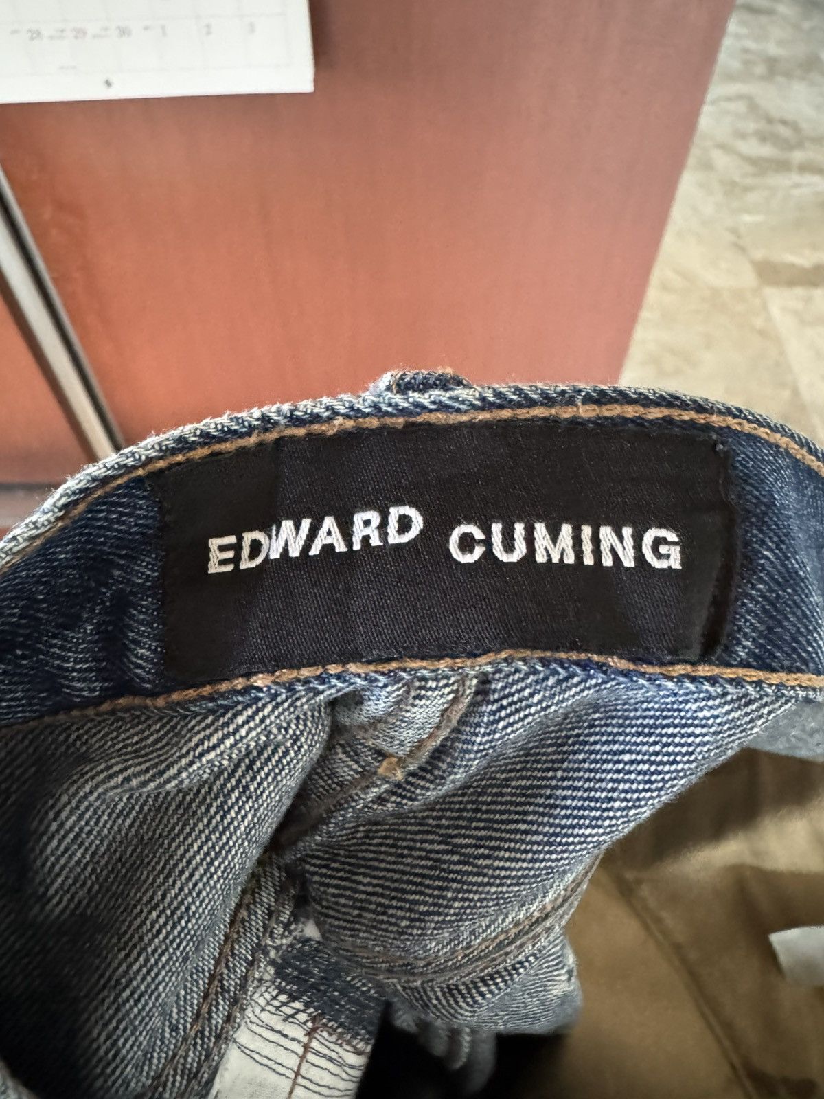 Edward Cuming AW22 Indigo straight denim Size US 30 / EU 46 - 7 Thumbnail