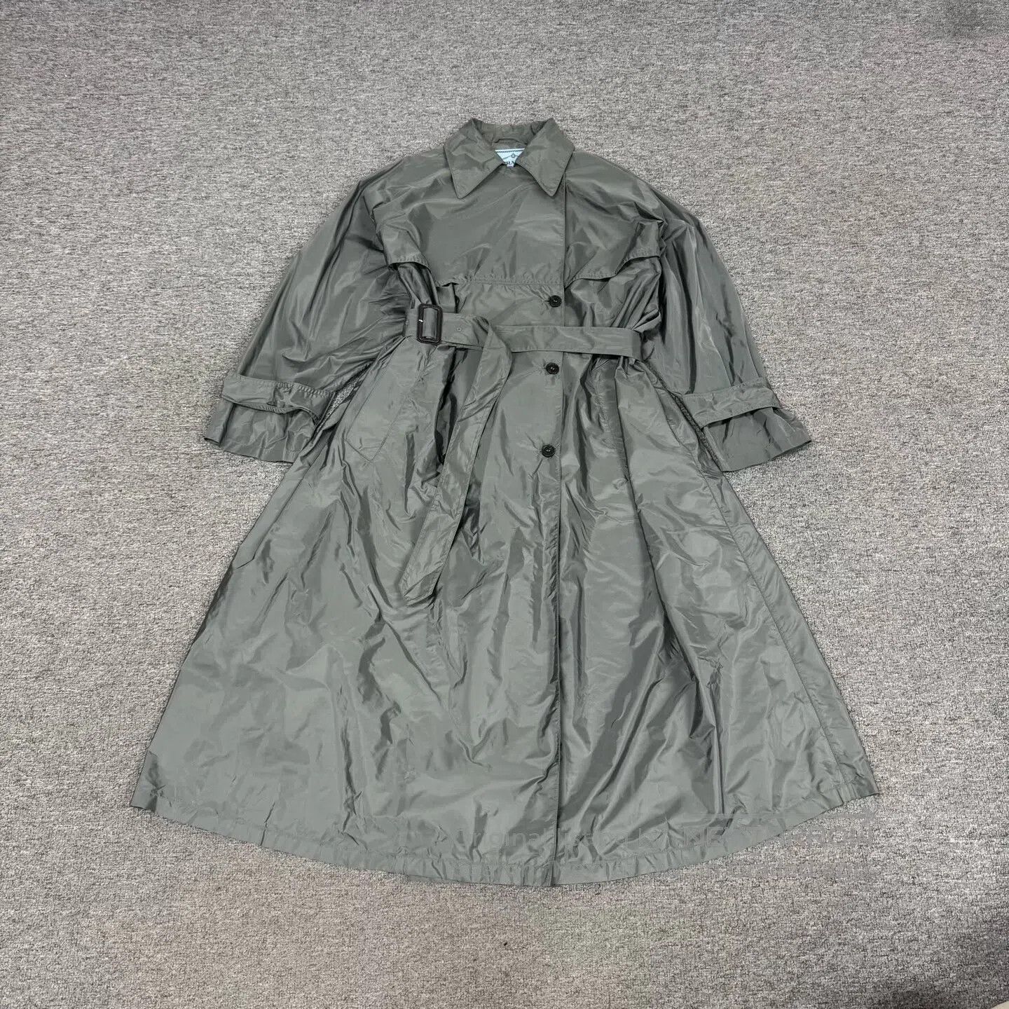 Prada Prada Skirt hem nylon windbreaker| Size L / US 10 / IT 46 - 1 Thumbnail