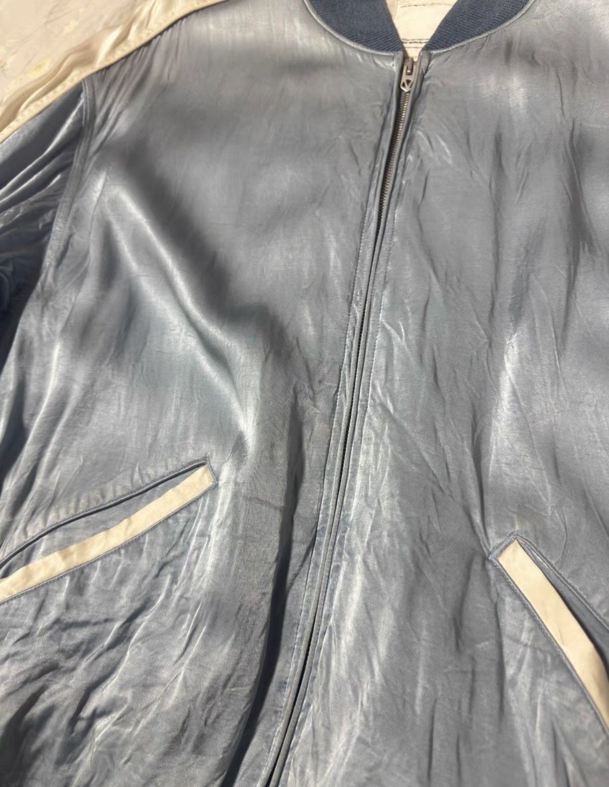 Visvim visvim 21SS Douglas Jkt – Douglas Silk Baseball Jacket Size US XL / EU 56 / 4 - 6 Thumbnail